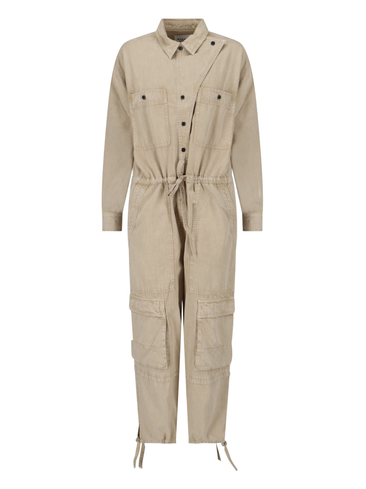 Marant Étoile Idany Drawstringed Detailed Jumpsuit