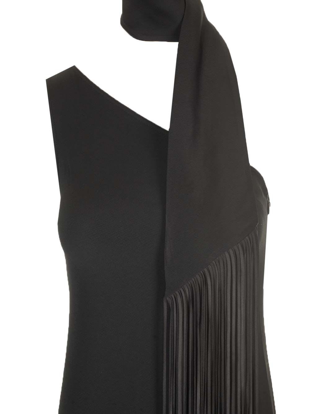 Shop Taller Marmo Atlanta One-shoulder Dress In Black