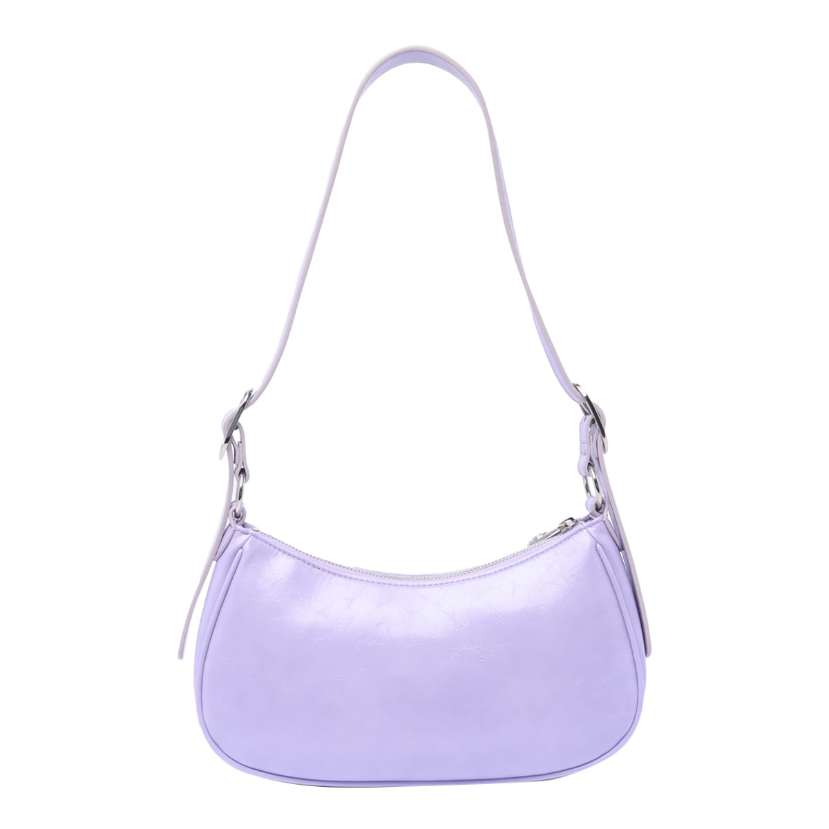 Shop Liu •jo Logo Shoulder Bag In Purple