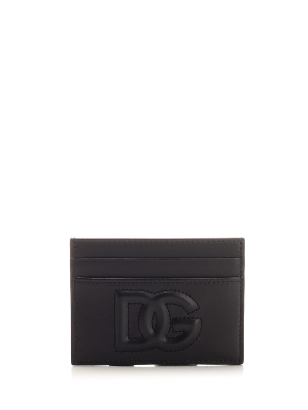 Dolce & Gabbana Classic Card Case In Burgundy