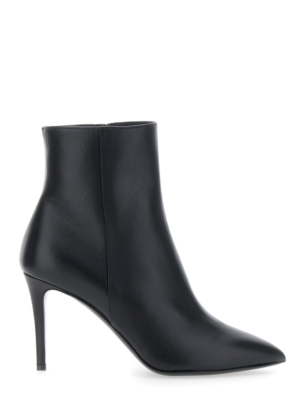 Pollini Scarponcino Donna Nappa In Black