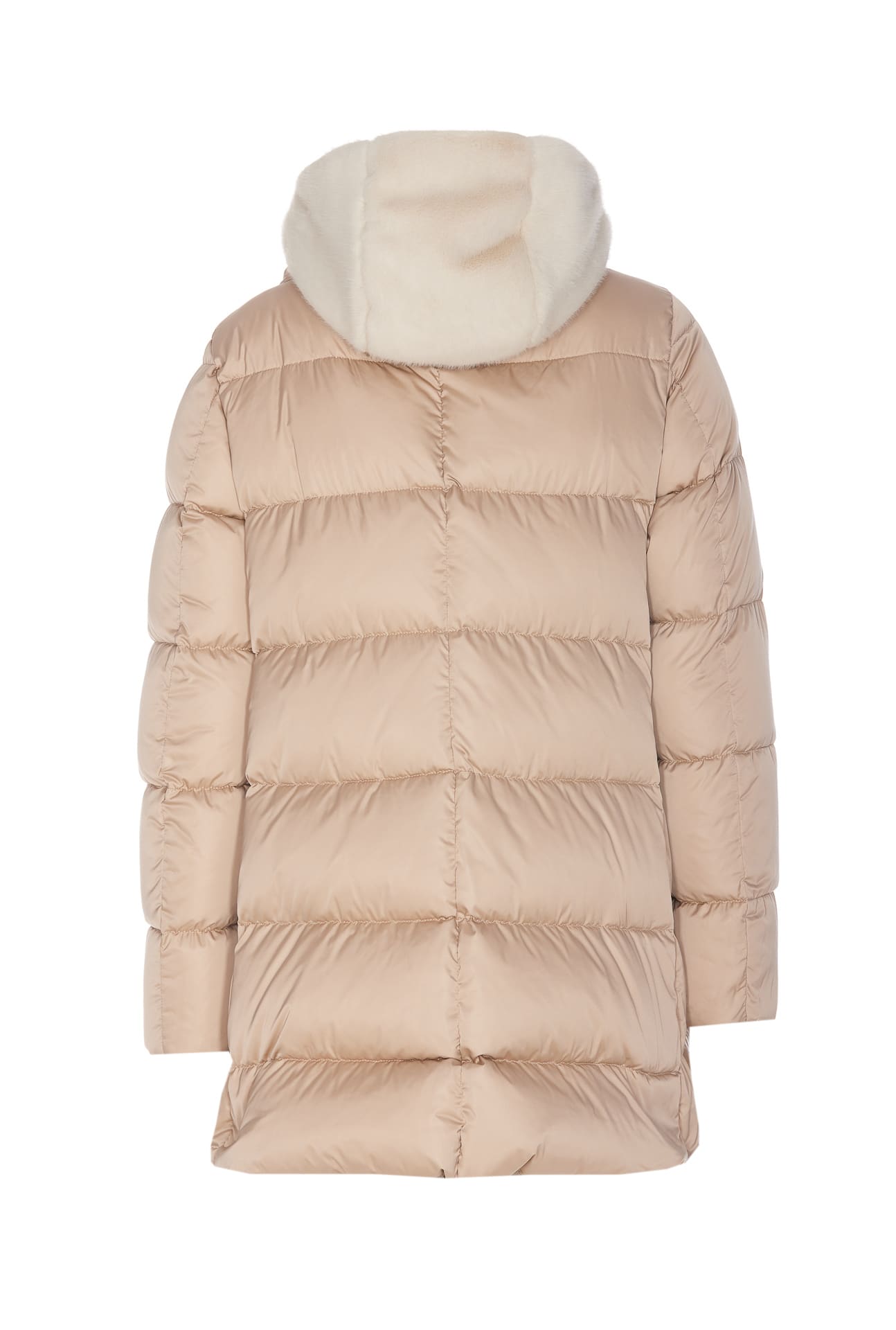 Herno A-shape Down Jacket In Chantilly