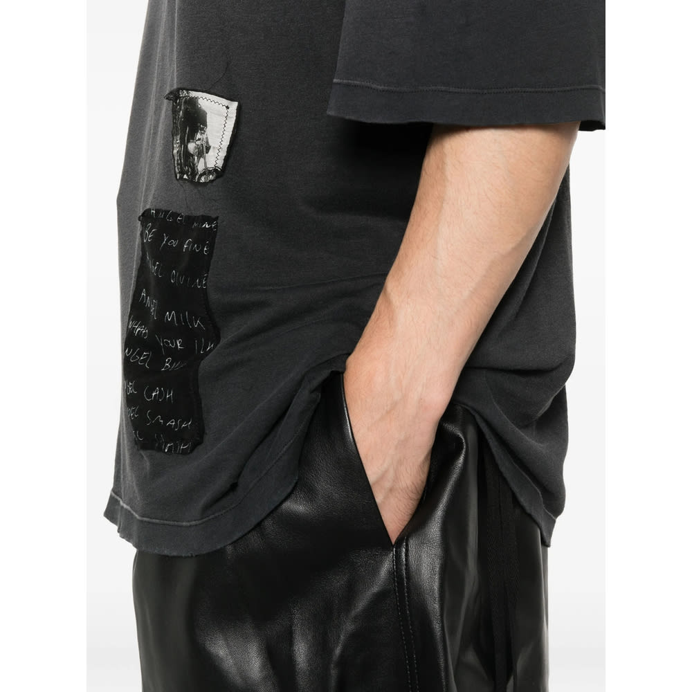 Ann Demeulemeester T-shirt In Black