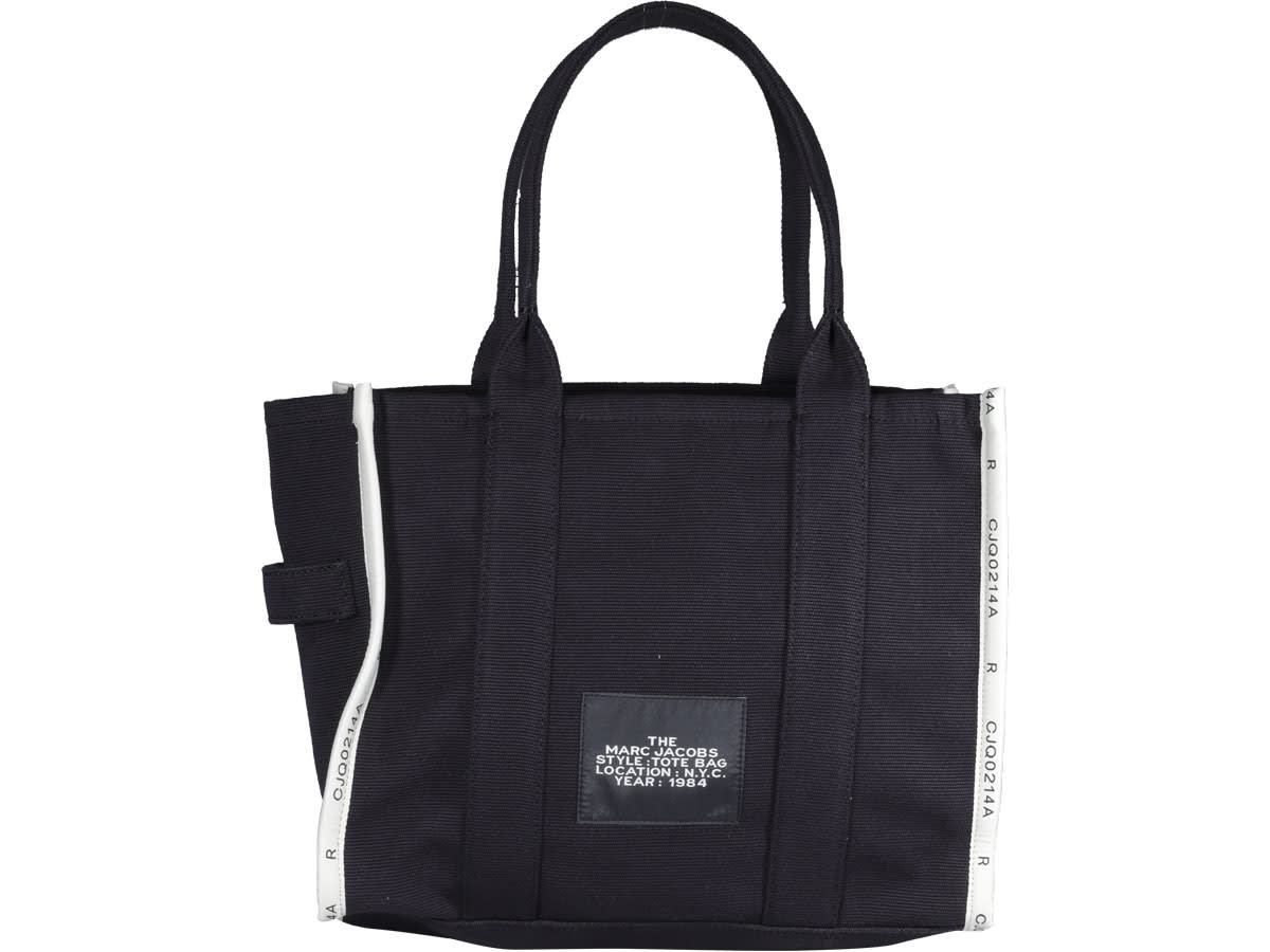 Shop Marc Jacobs The Large Tote Bag In Black