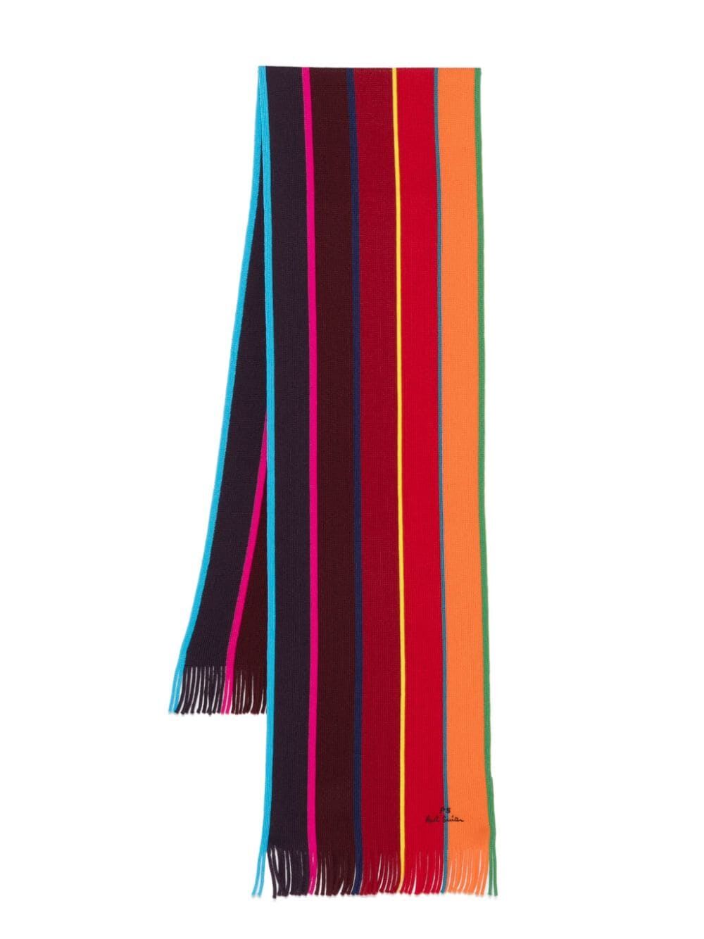 Men Scarf Ps Stripe Ombre