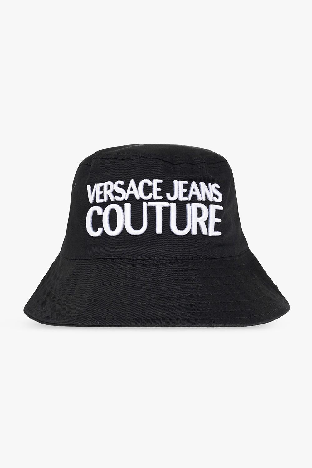 Bucket Hat With Logo Versace
