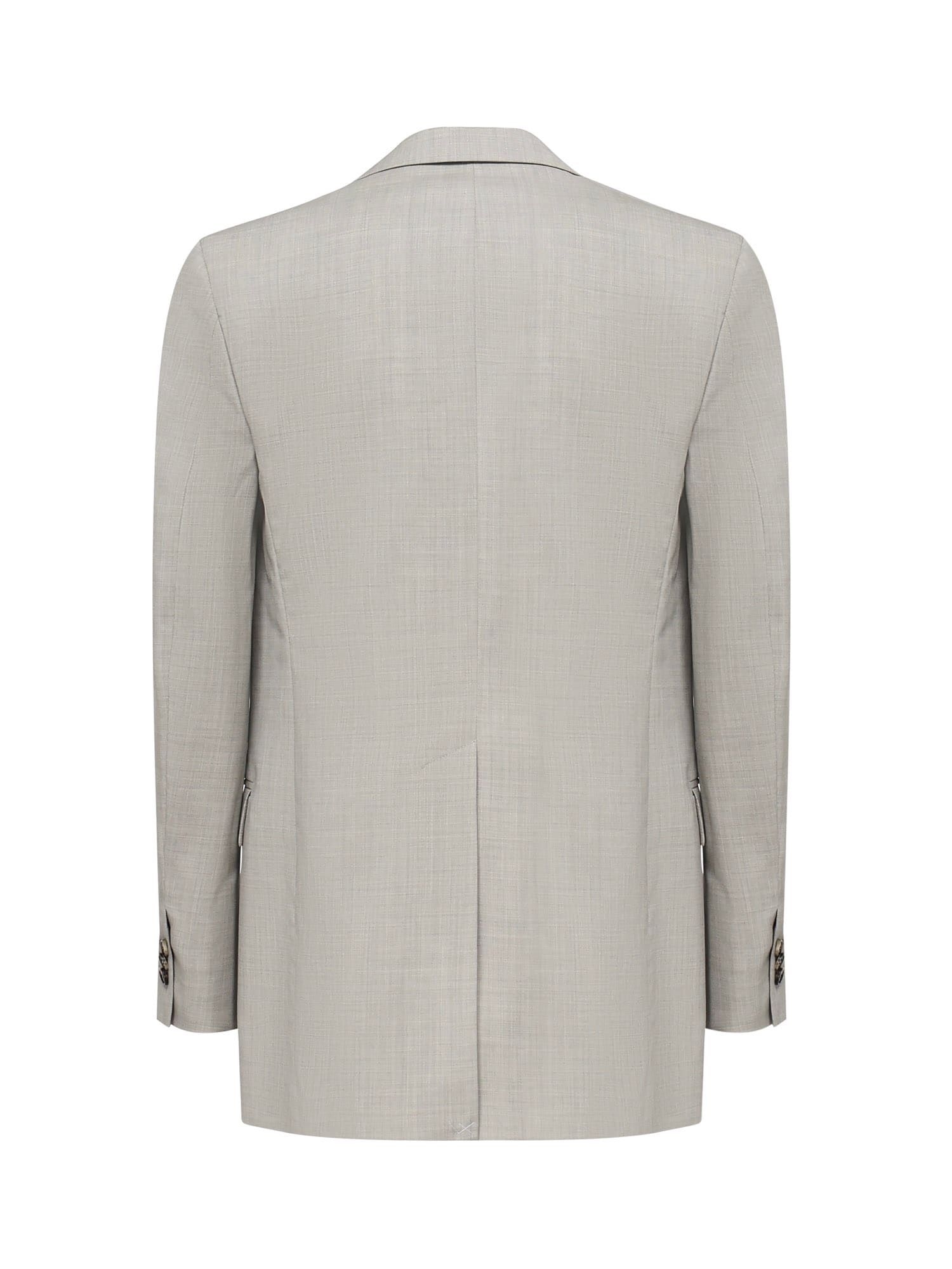Loewe Single-breasted Tailored Jacket Jackets Grey In Neutral