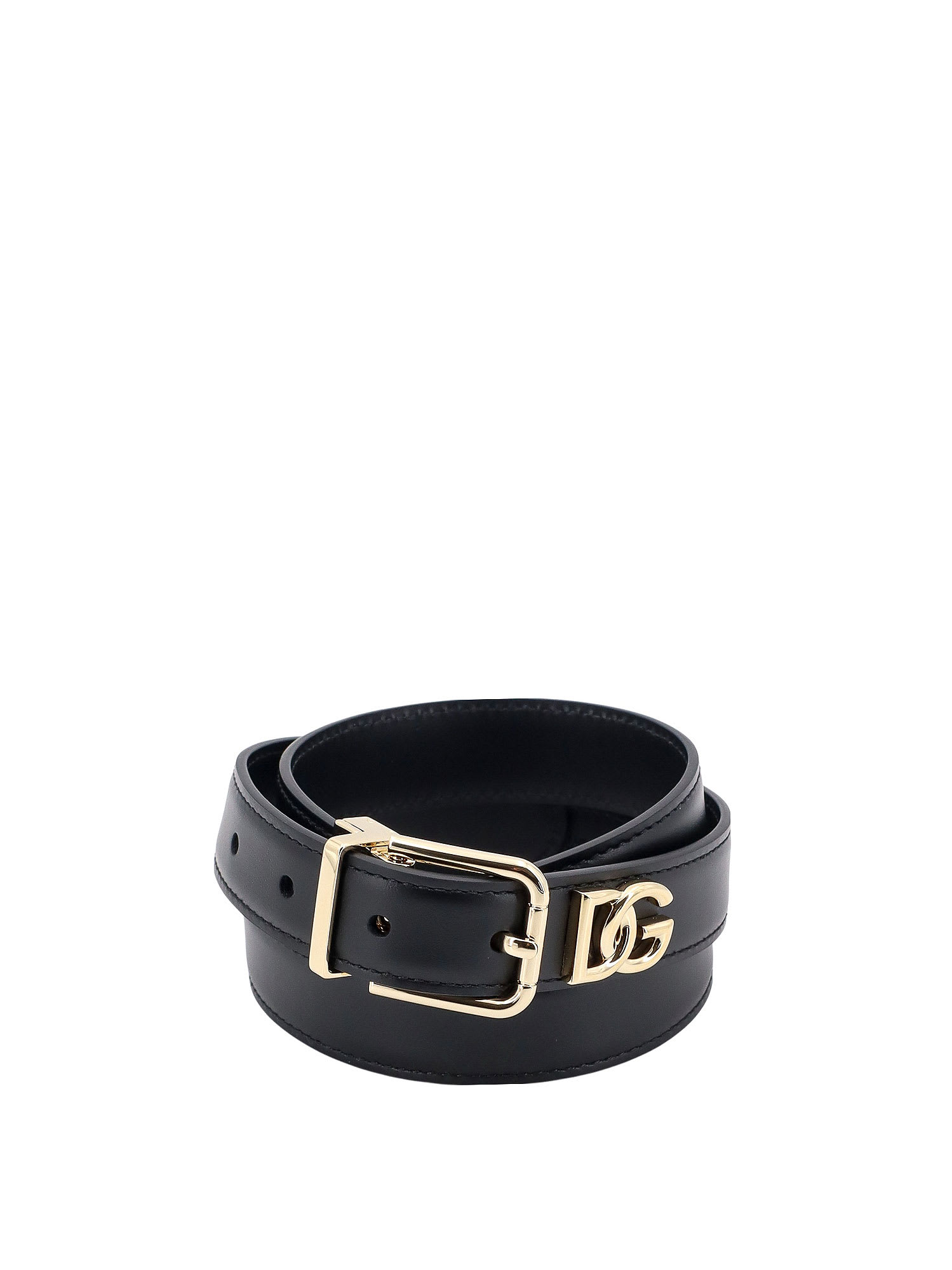 Shop Dolce & Gabbana Belt In Nero