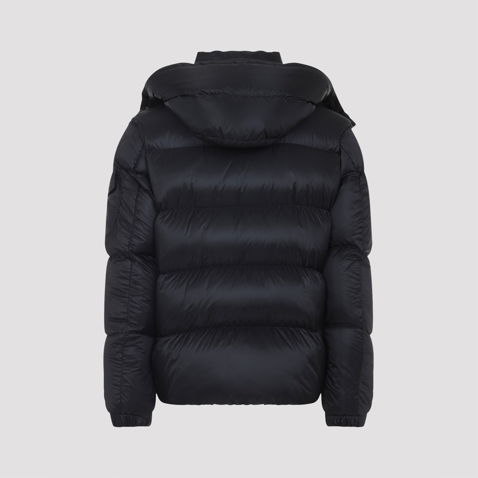 Moncler Mens Black Couyere Nylon-down Jacket In Black