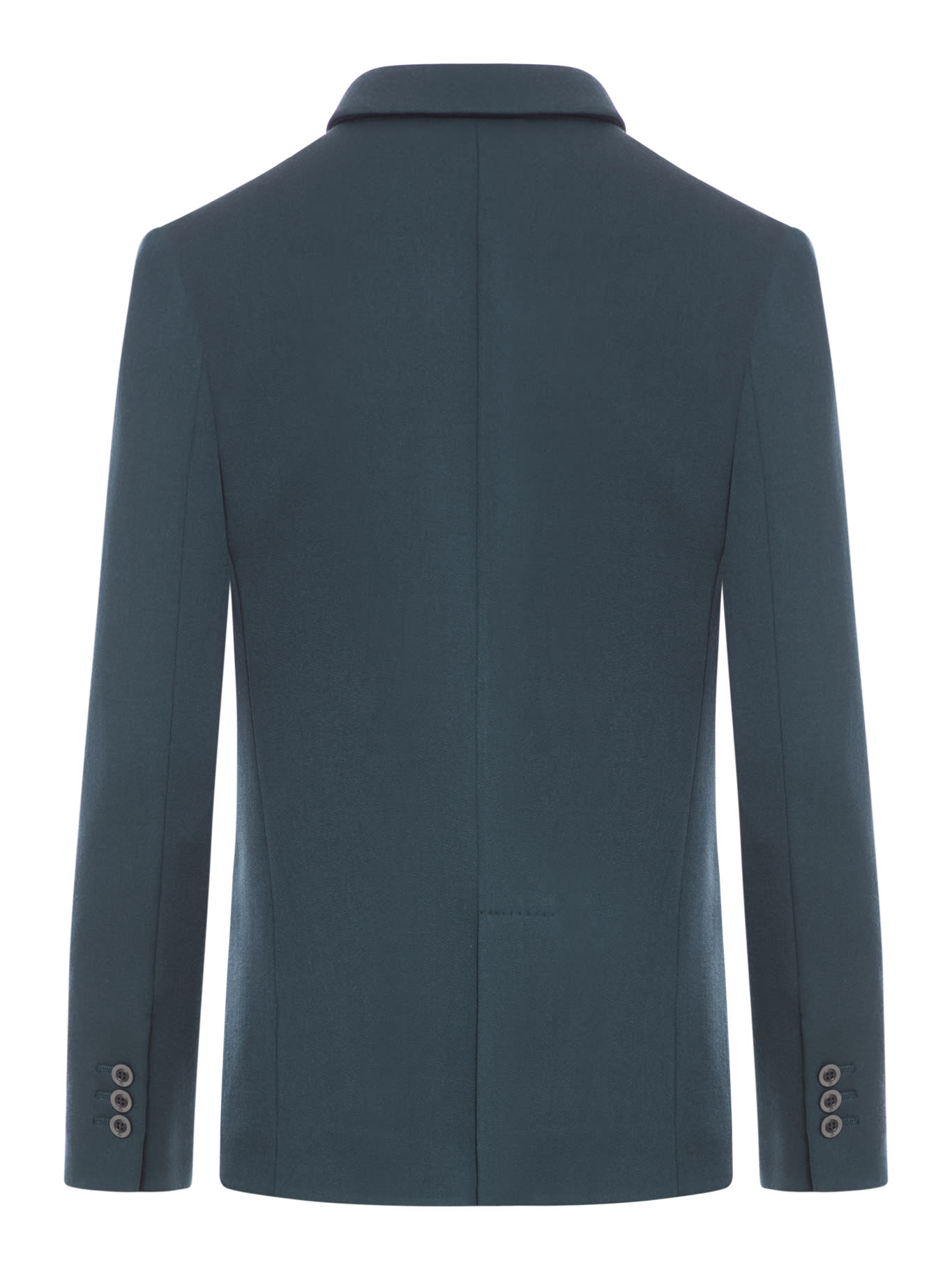 Shop Giorgio Armani Blazer In Forest