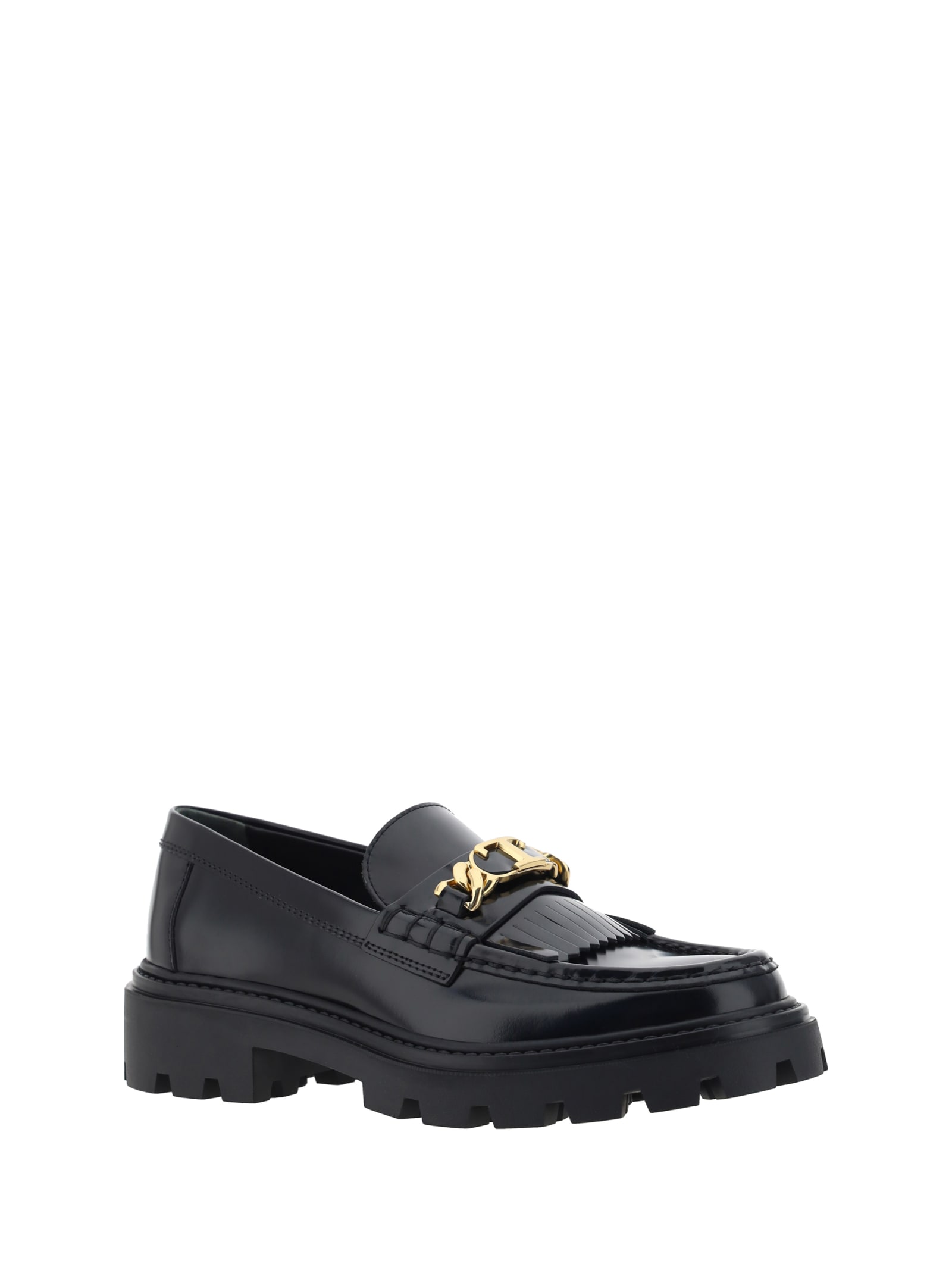 Shop Tod's Loafers In B999