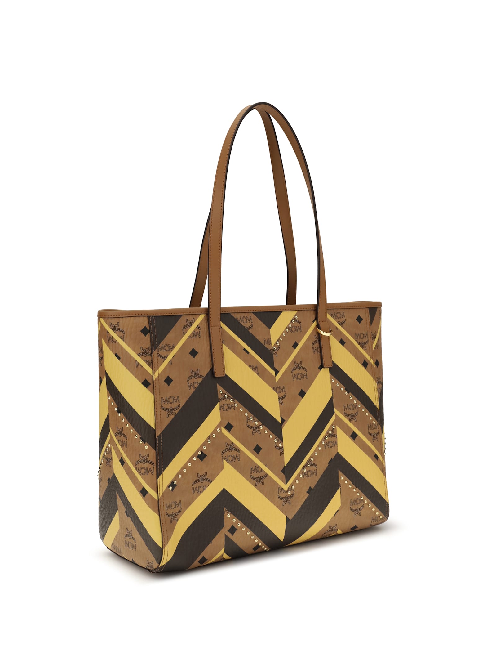 Mcm Large Toni Shoulder Bag In Multi