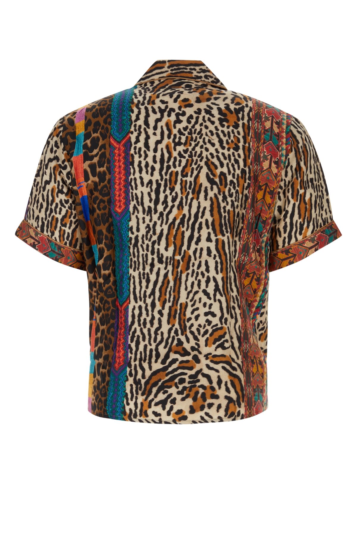 Shop Pierre-louis Mascia Aloe Shirt Ss Multicolor In 101