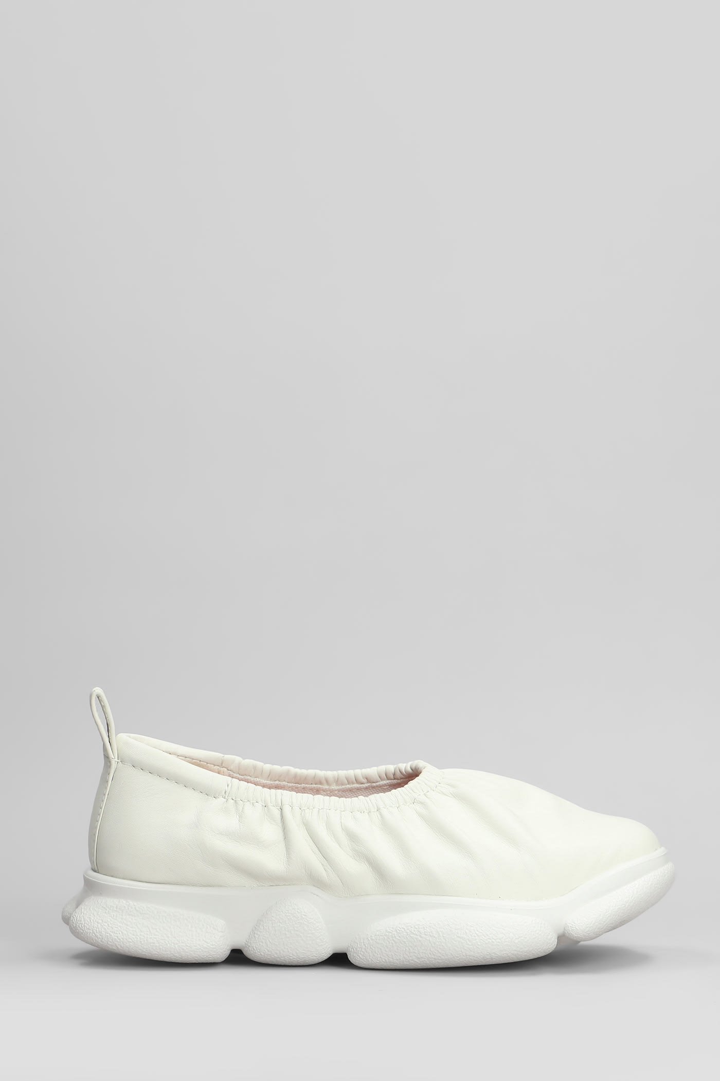 Karst Sneakers In White Leather