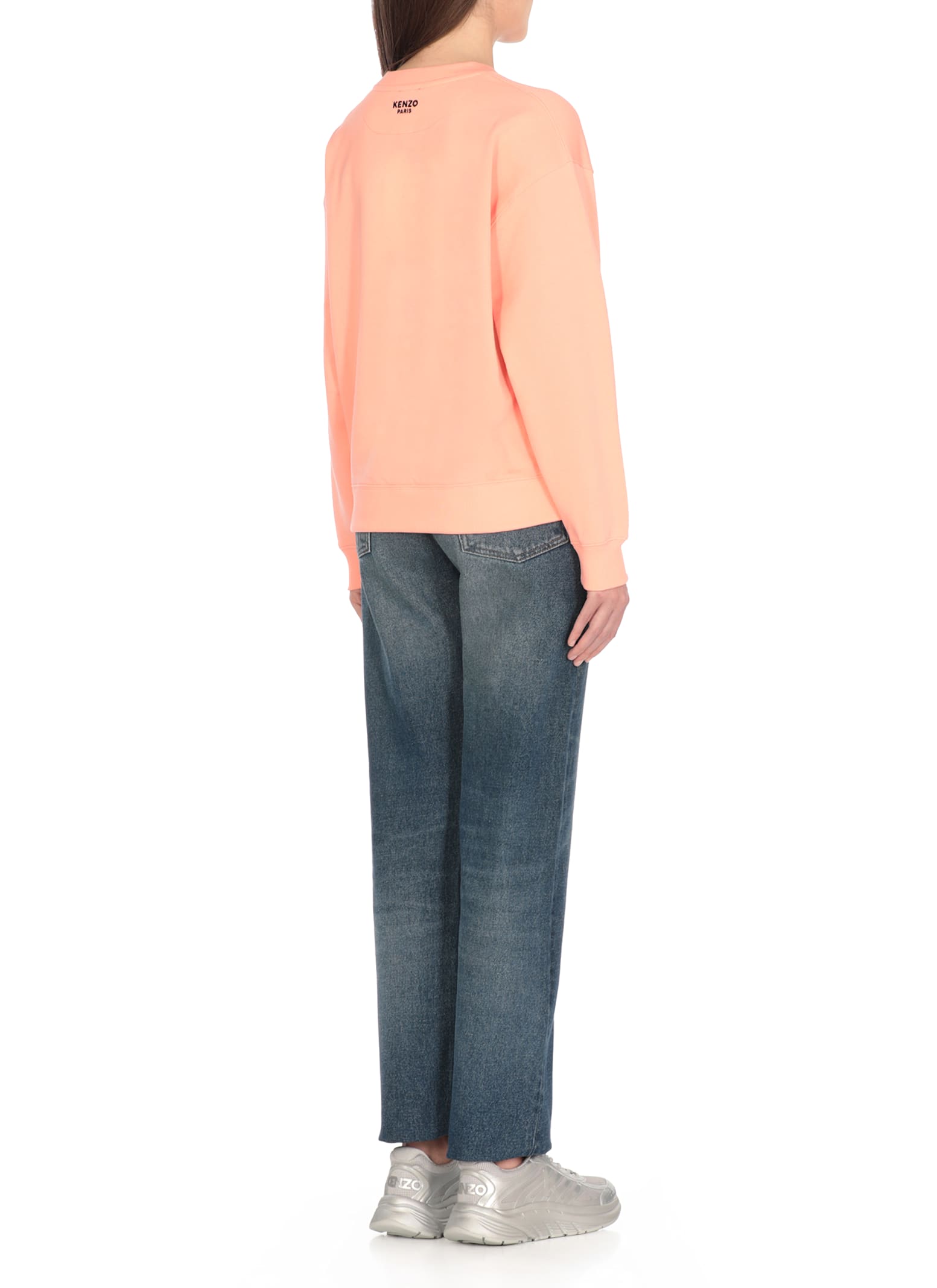 Kenzo Boke Flower Sweatshirt In Pink
