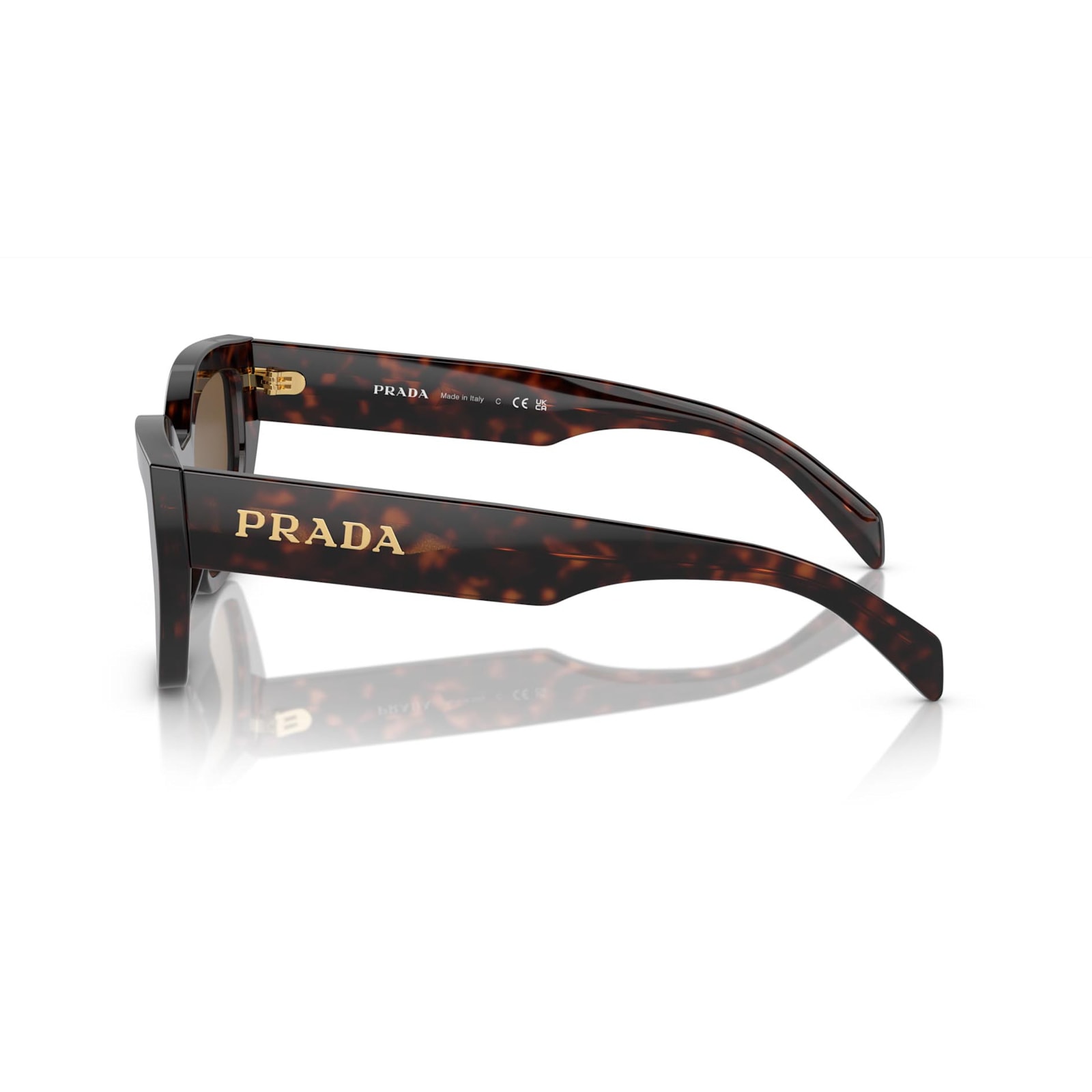 Shop Prada Sunglasses In Havana/marrone