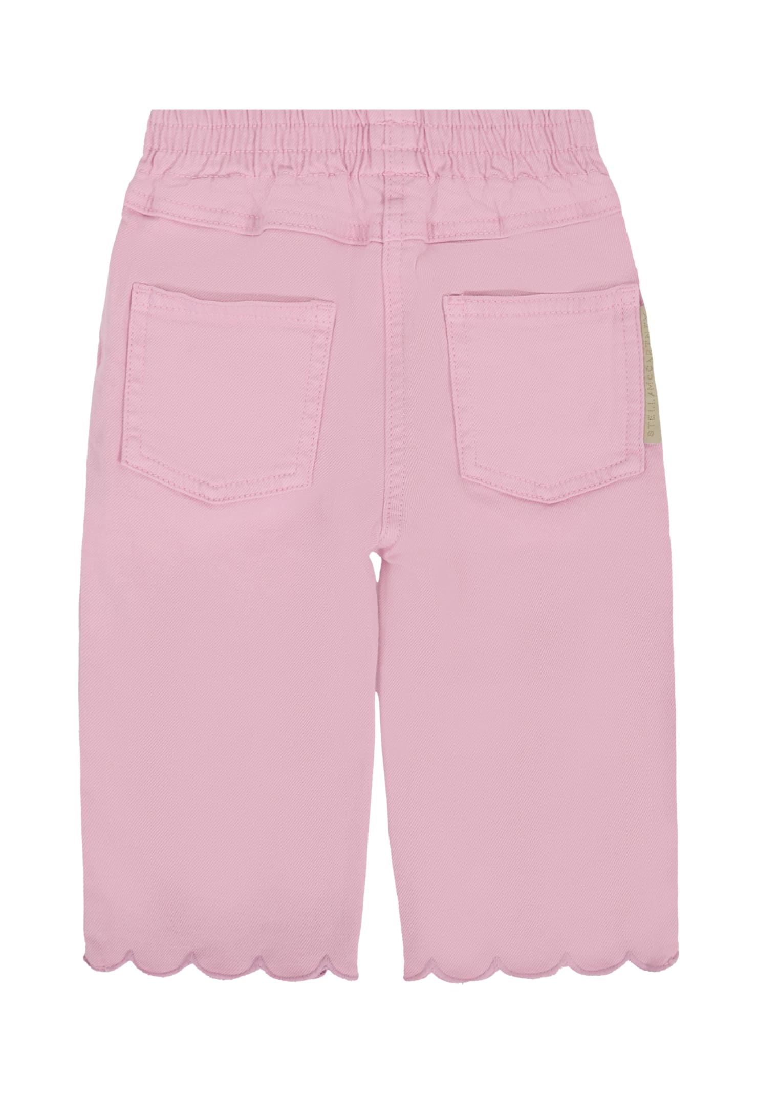 Stella Mccartney Cotton Pants In Pink