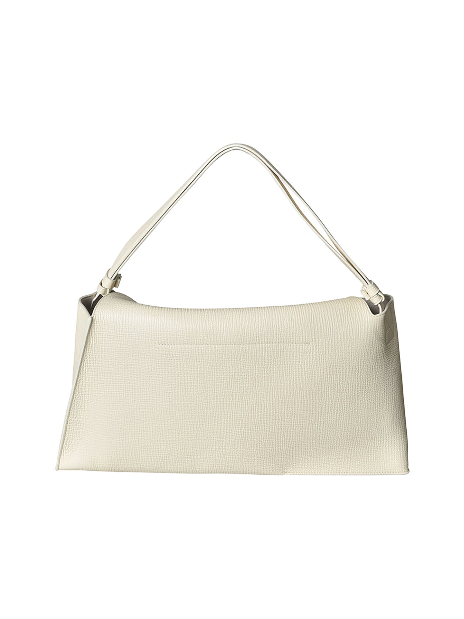 Shop Studio Nicholson Shiboru Shoulder Bag In Parchment