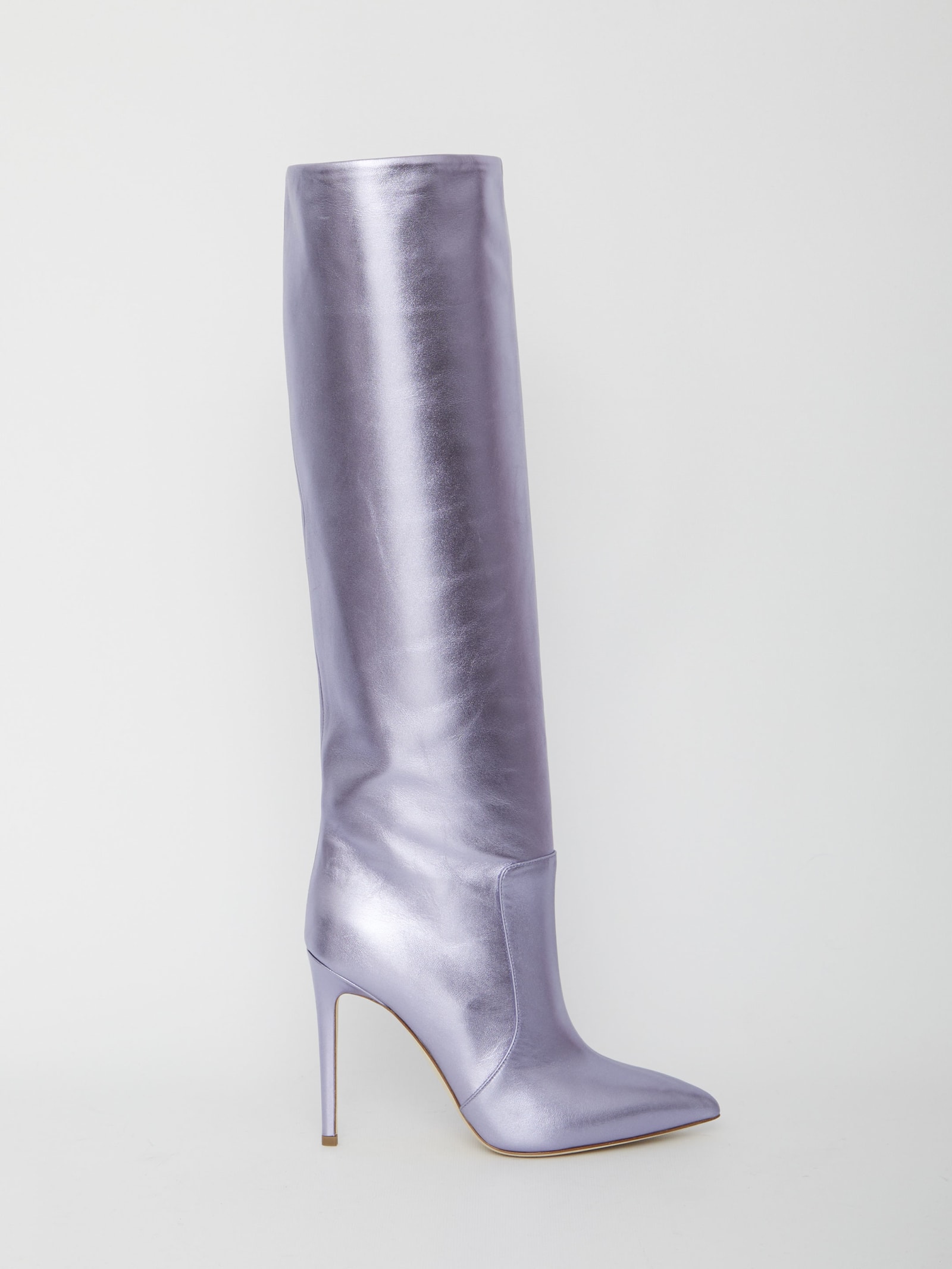 Shop Paris Texas Lilac Leather Boots