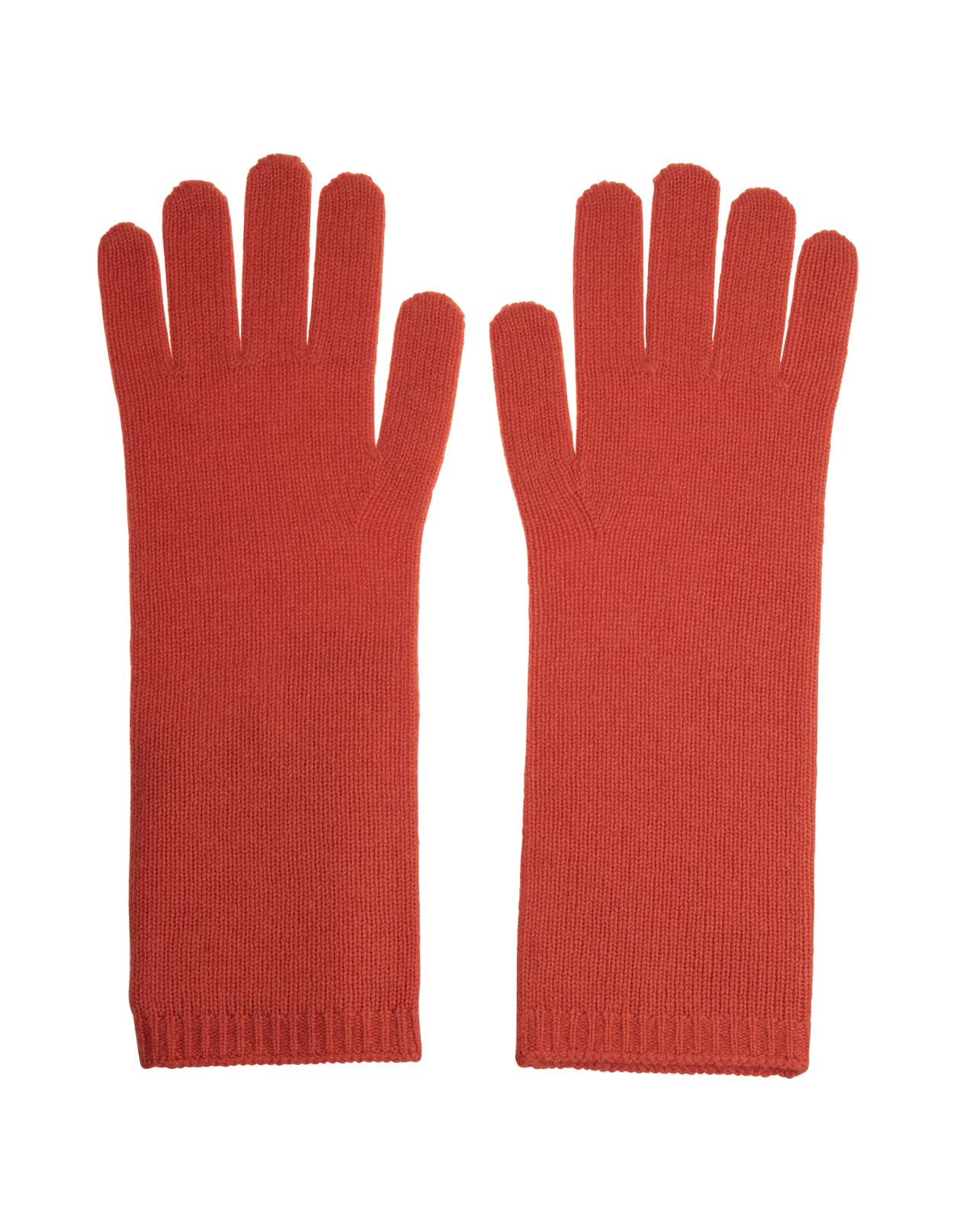 Max Mara Orange Conio Gloves