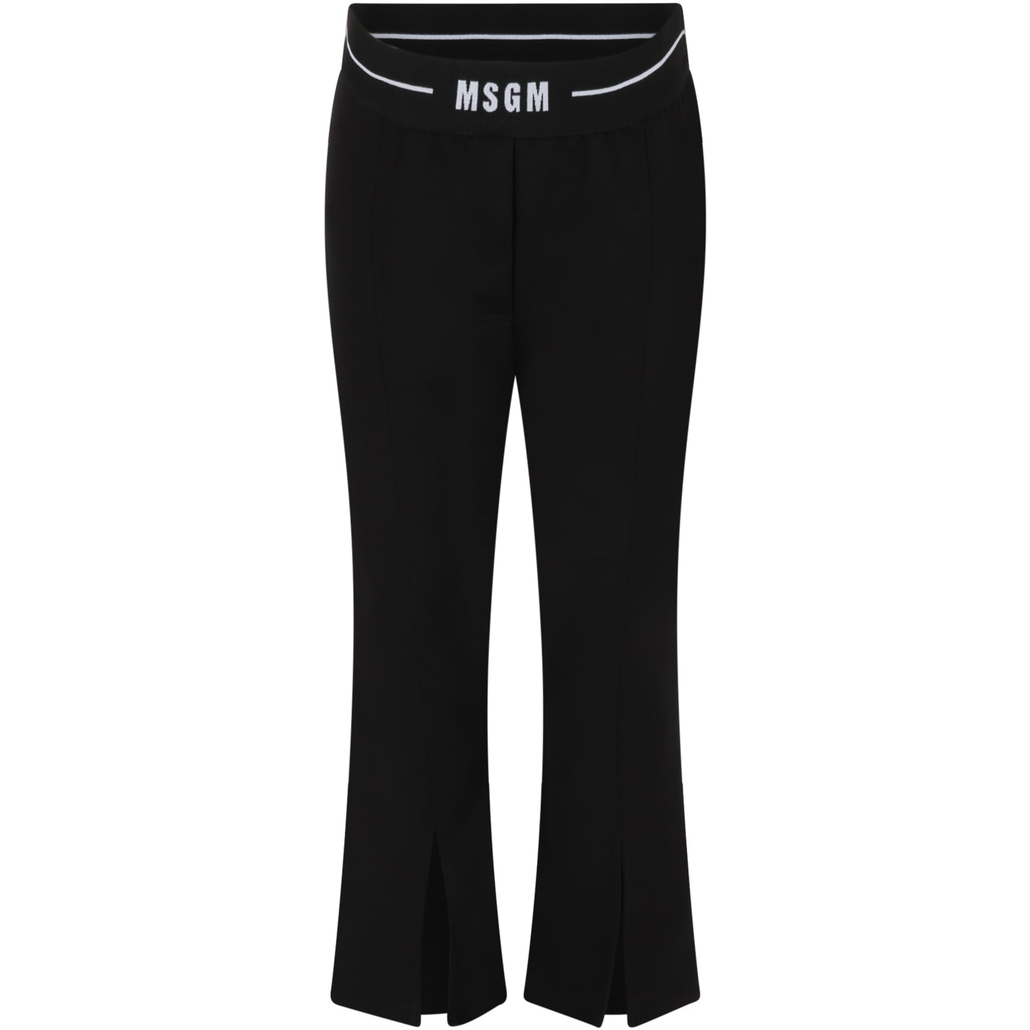 MSGM Blac Trouser For Girl