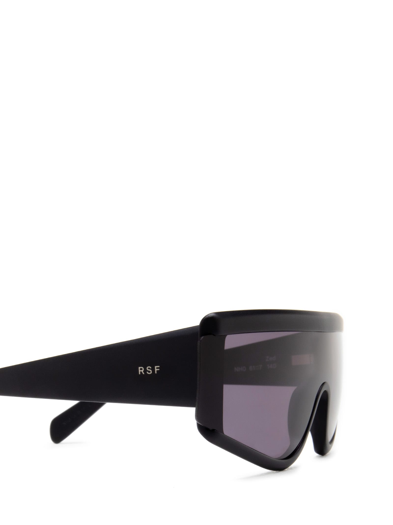 Shop Retrosuperfuture Zed Black Sunglasses