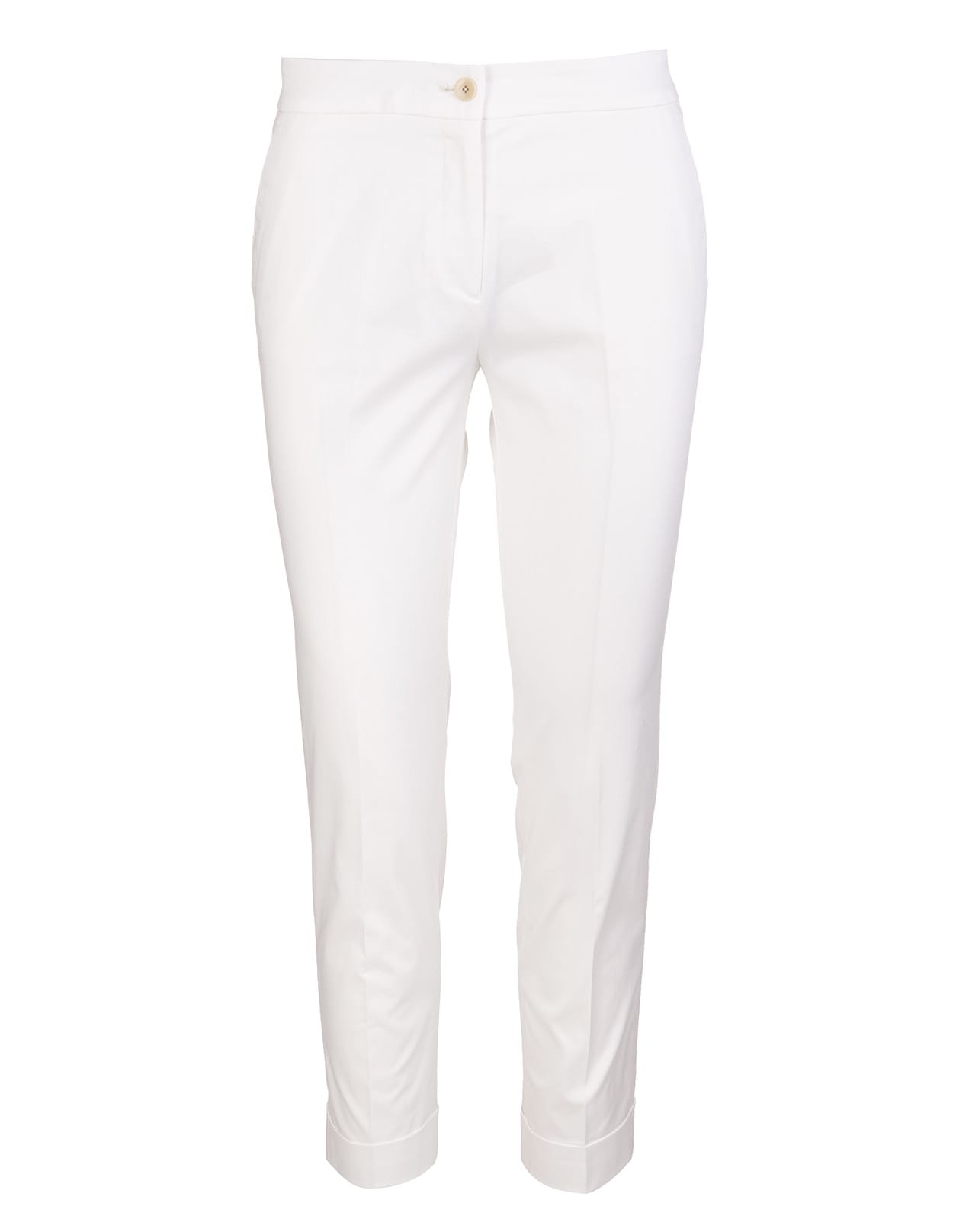 Etro Woman White Tailored Trousers
