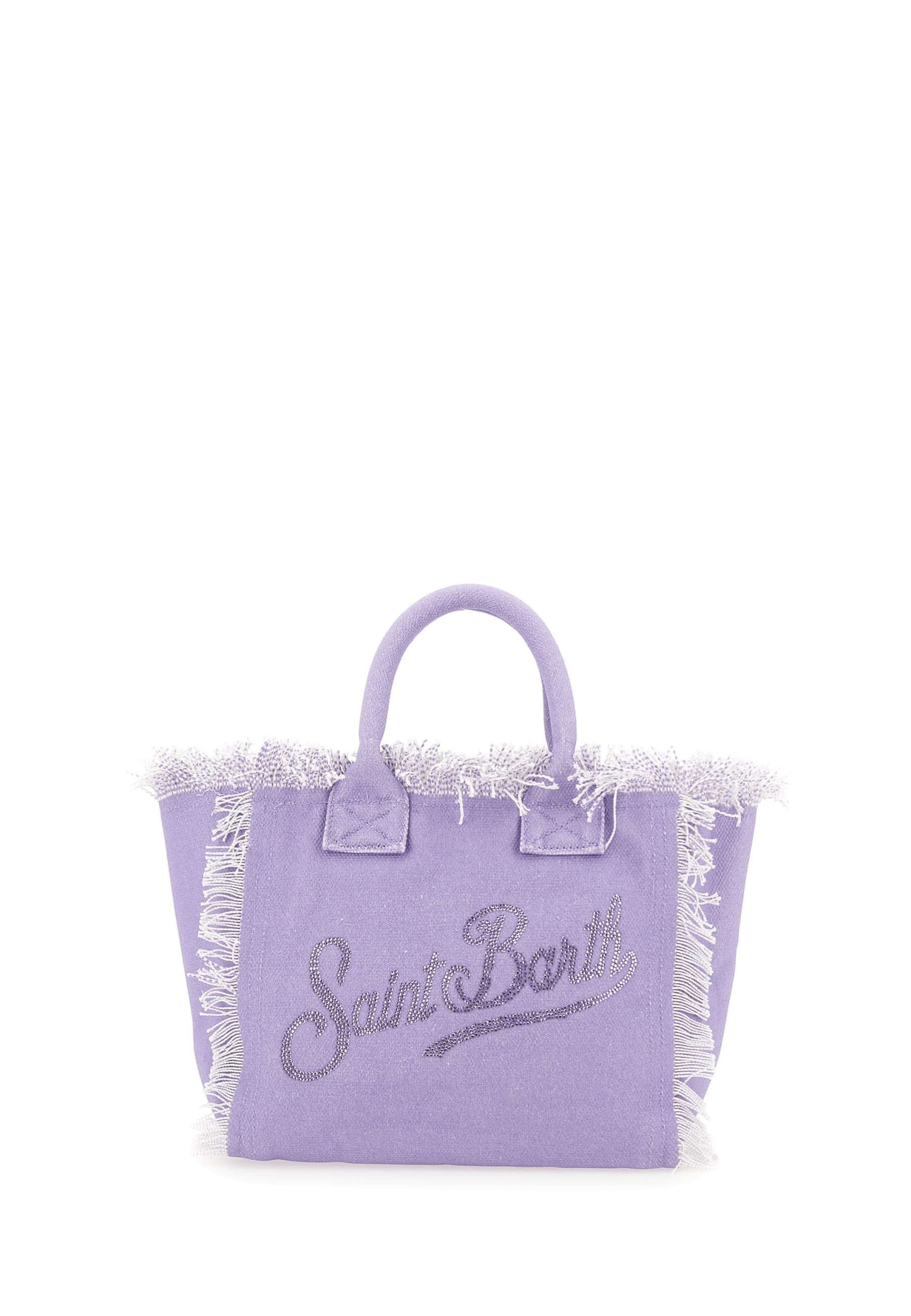 Shop Mc2 Saint Barth Colette24strass Bag In Lilac