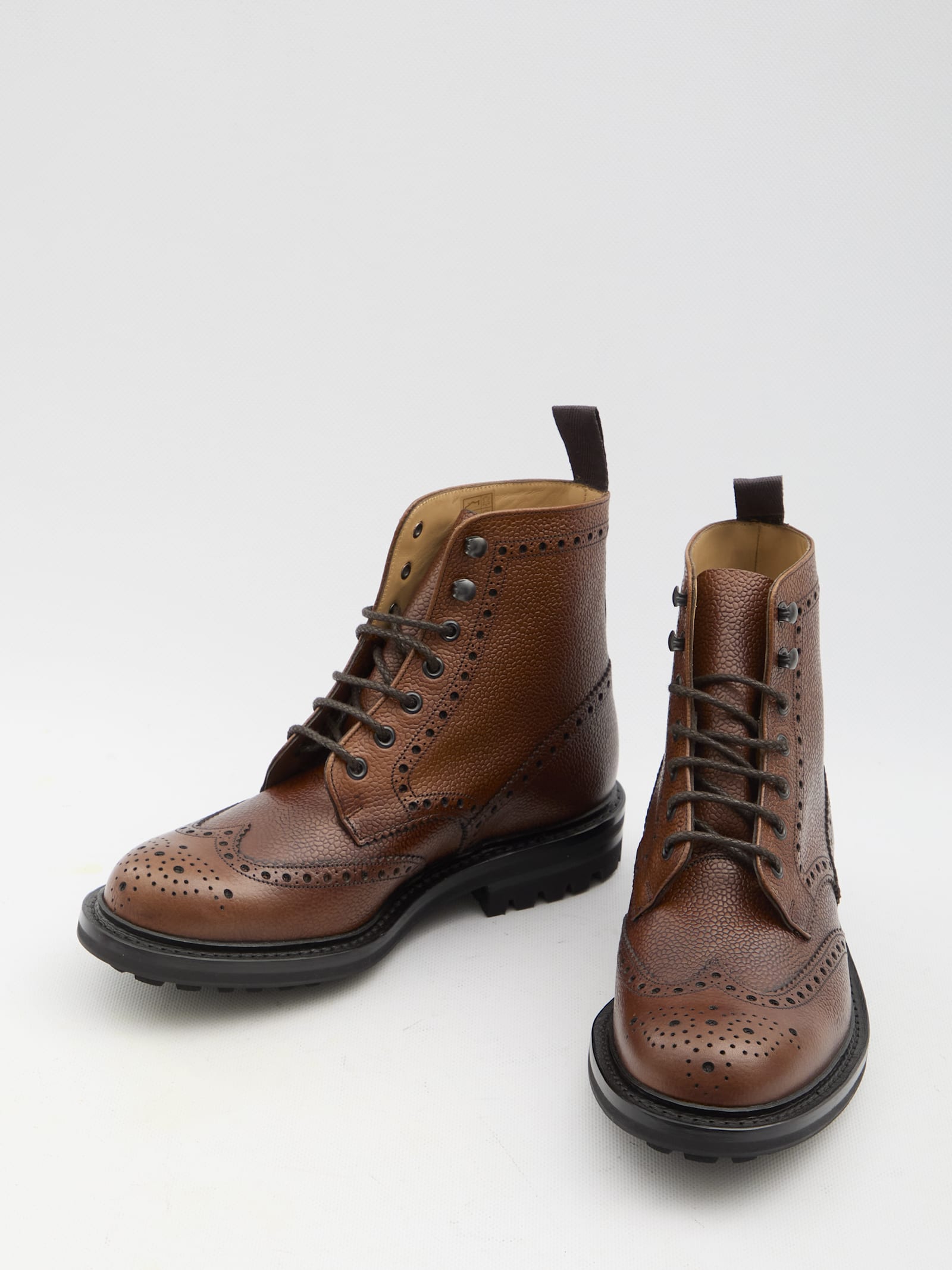 Shop Church's Mc Farlane Lw Lace-up Boot Brogue In Brown