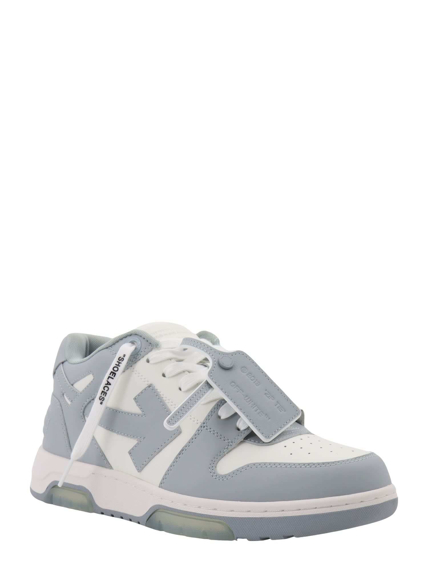 Shop Off-white Out Of Office Sneakers In Grey