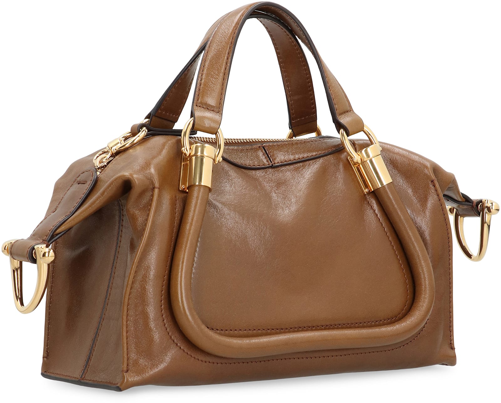 Chloé Bags Paraty 24 In Leather In Brown
