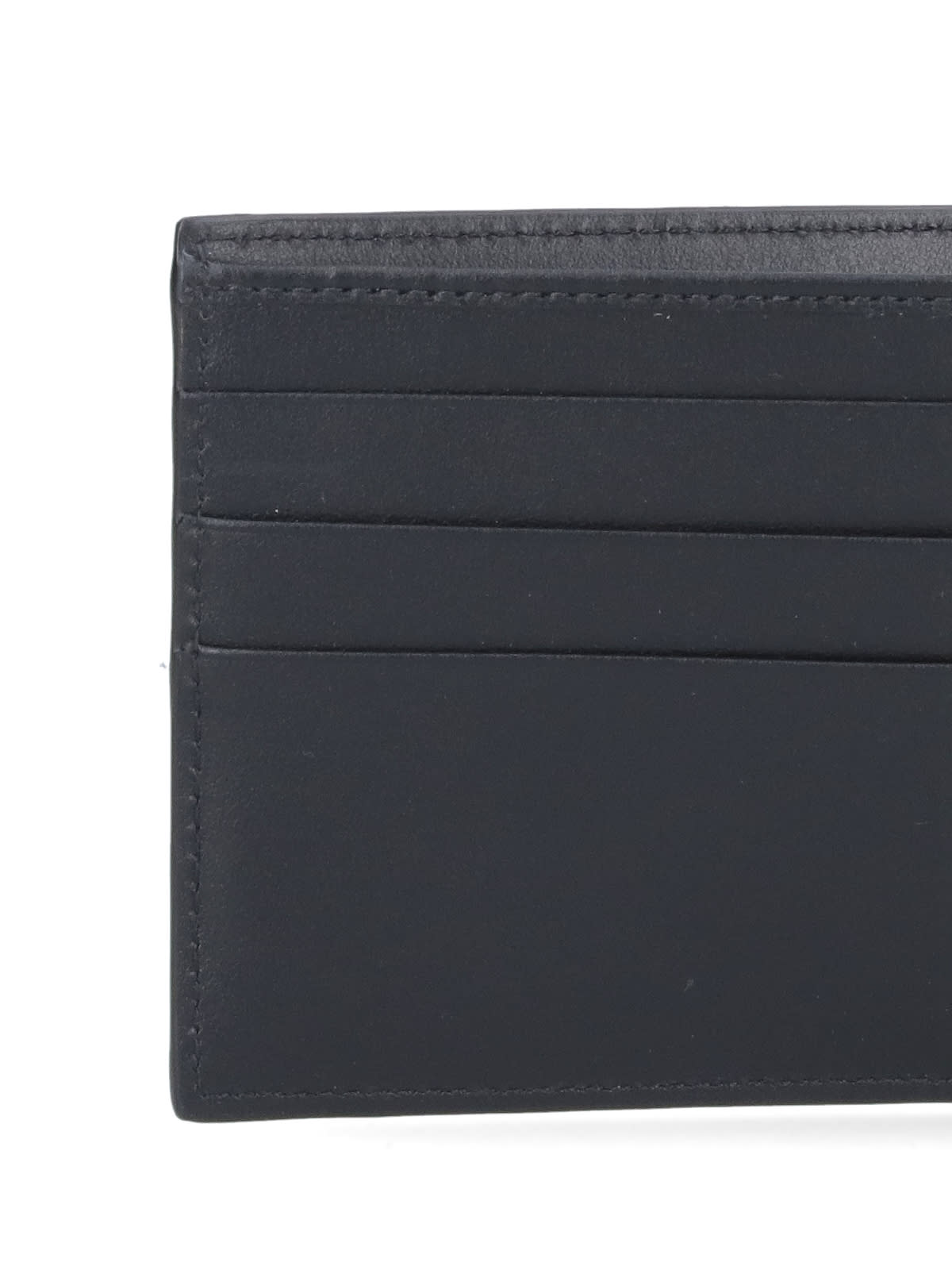 Shop Dolce & Gabbana Bi-fold Logo Wallet In Black