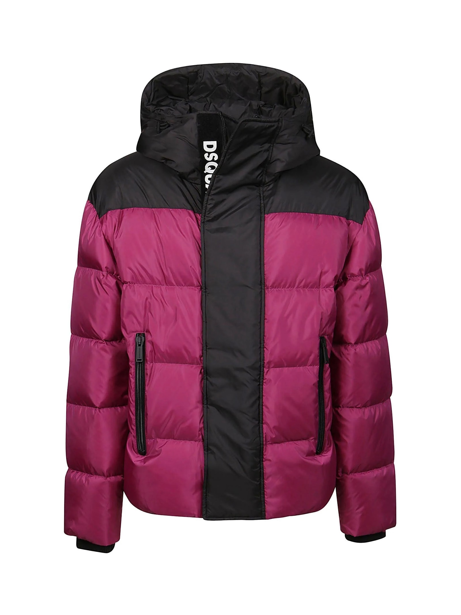 Dsquared2 puffer Hooded Down Jacket | Smart Closet