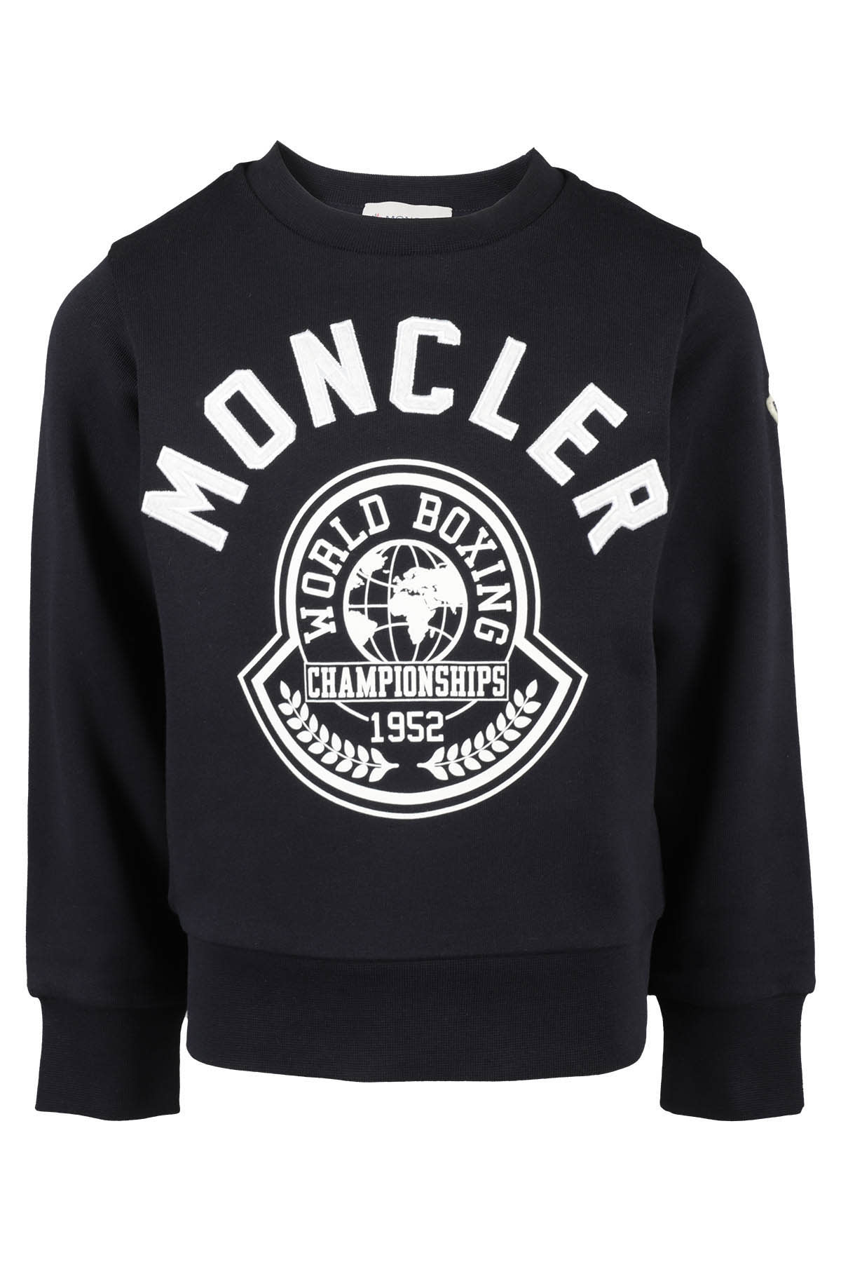 Moncler Kids' Felpa In Navy