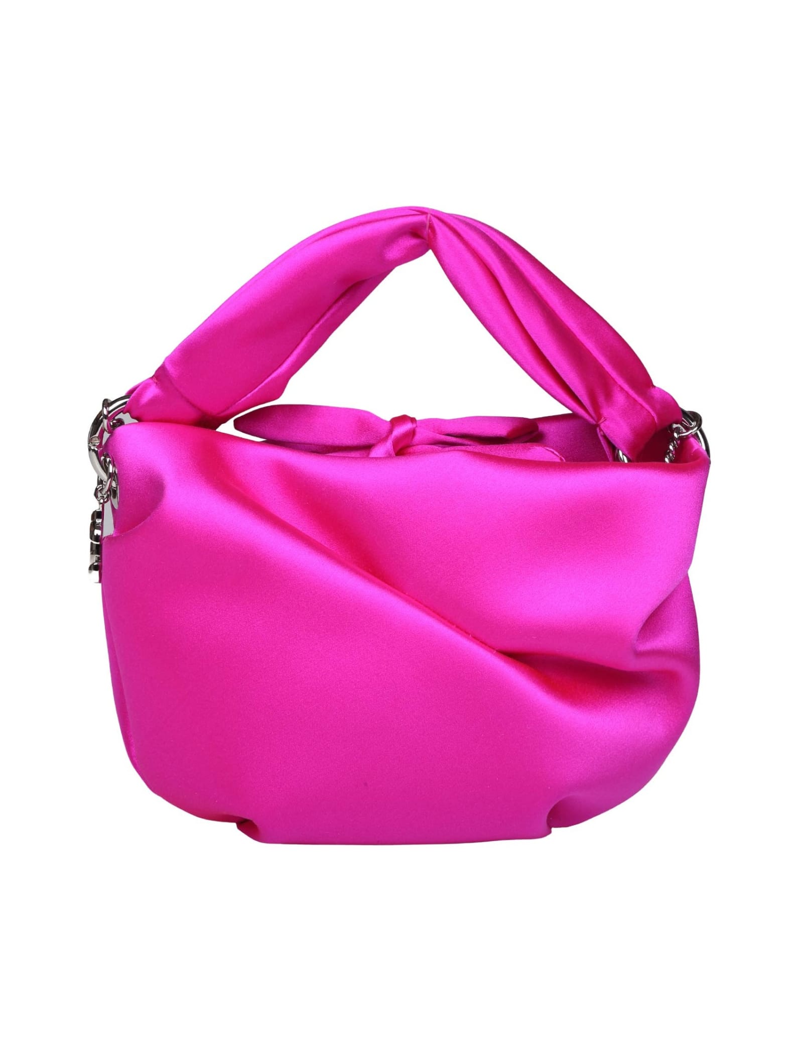 Bonny Bag In Satin With Braided Handle