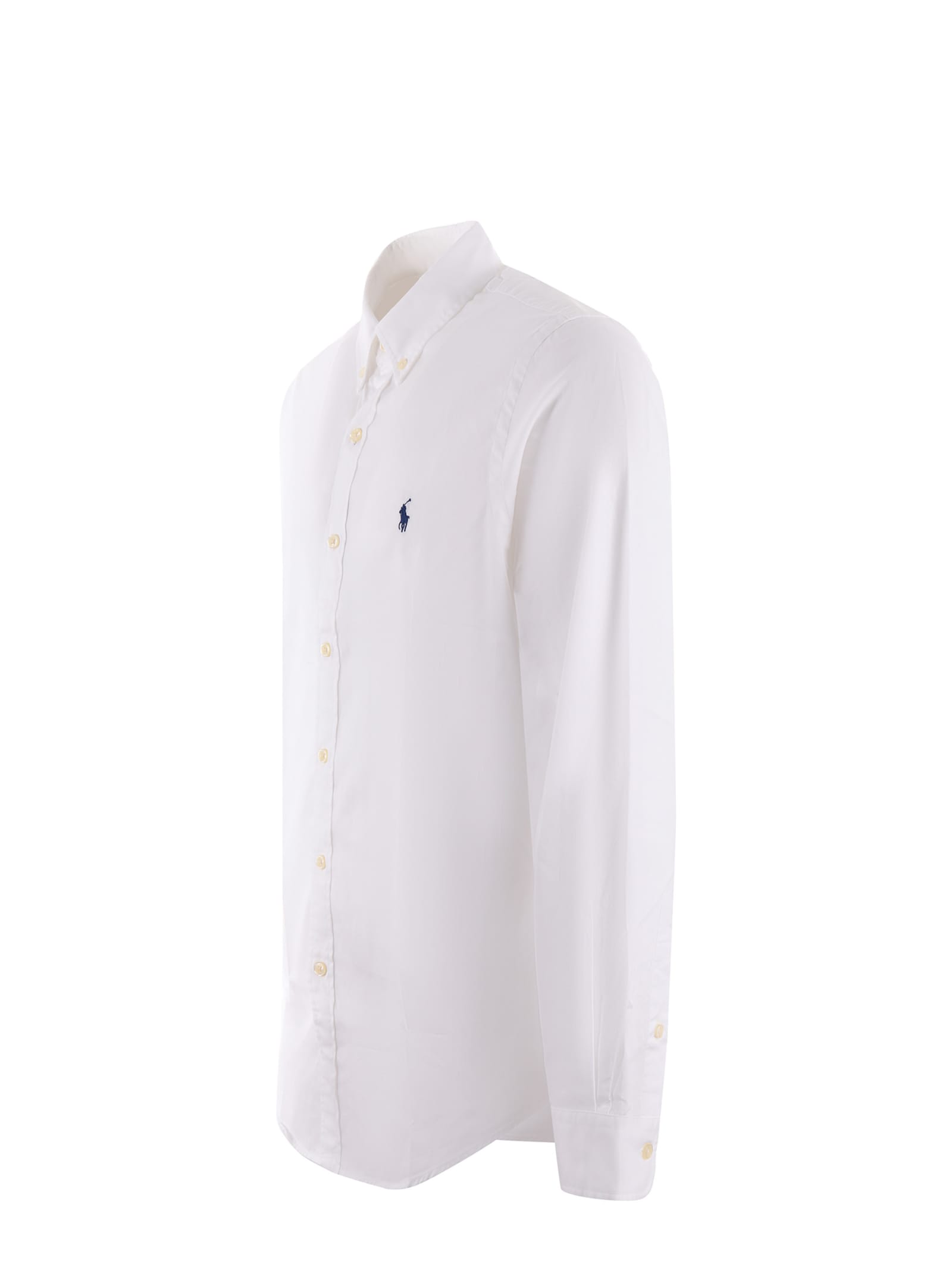 Shop Polo Ralph Lauren Shirt In Bianco