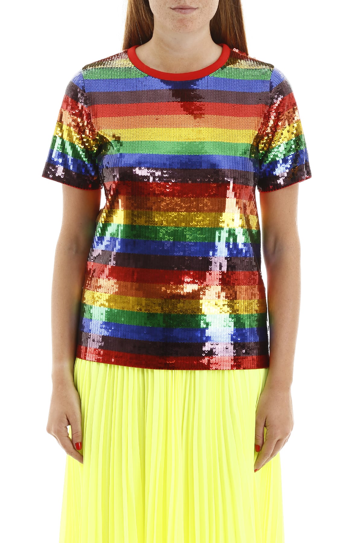 michael kors rainbow t shirt