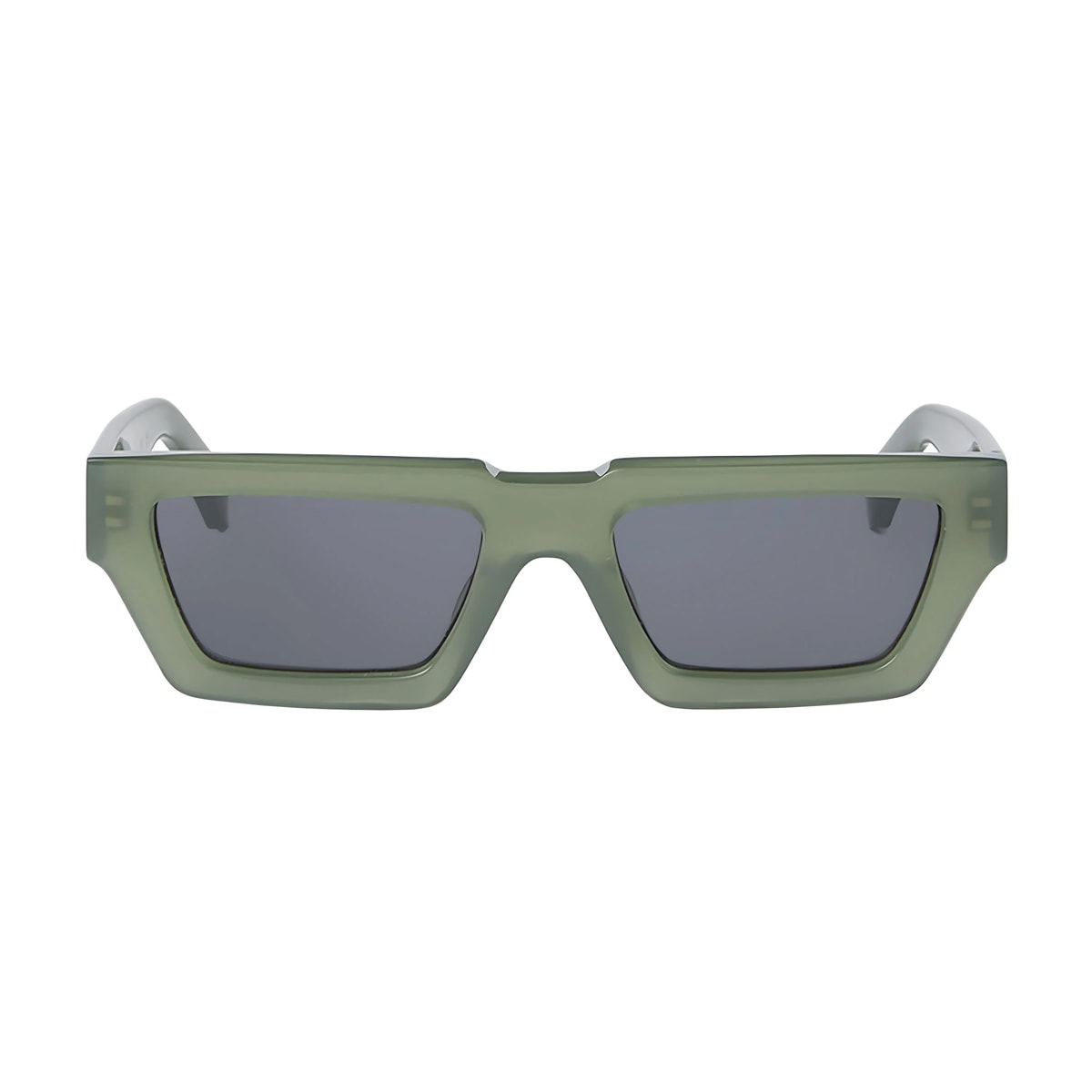 Off-white Oeri129 Manchester 5707 Sage Green Sunglasses In Verde
