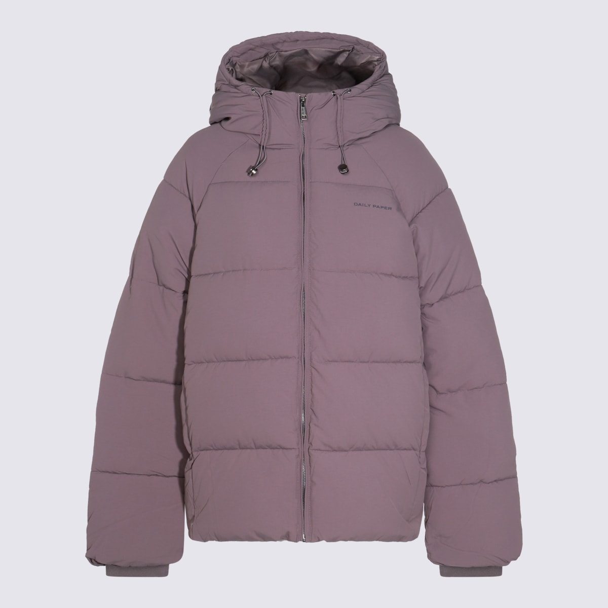 Purple Nylon Down Jacket