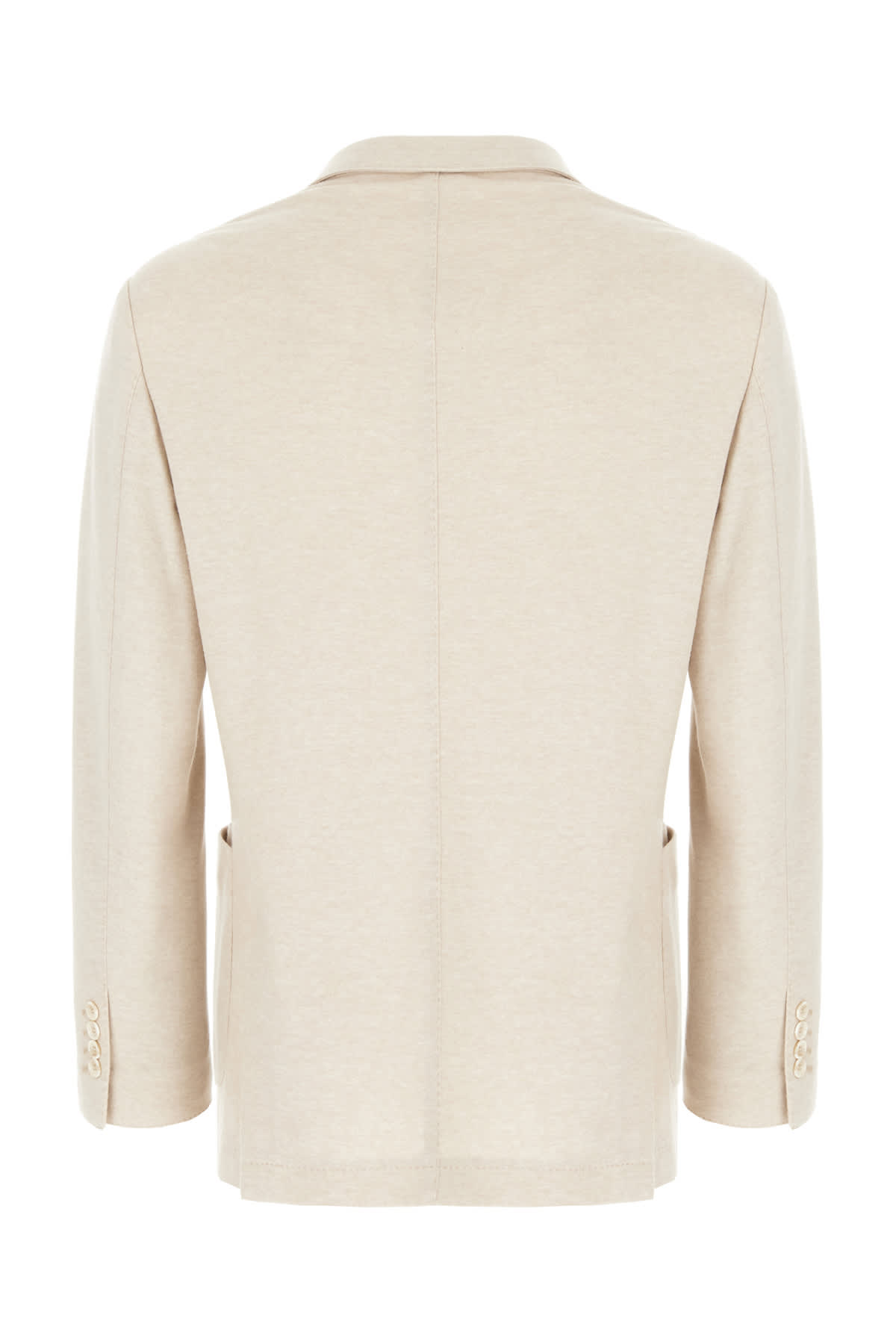 Shop Brunello Cucinelli Sand Cashmere Blazer