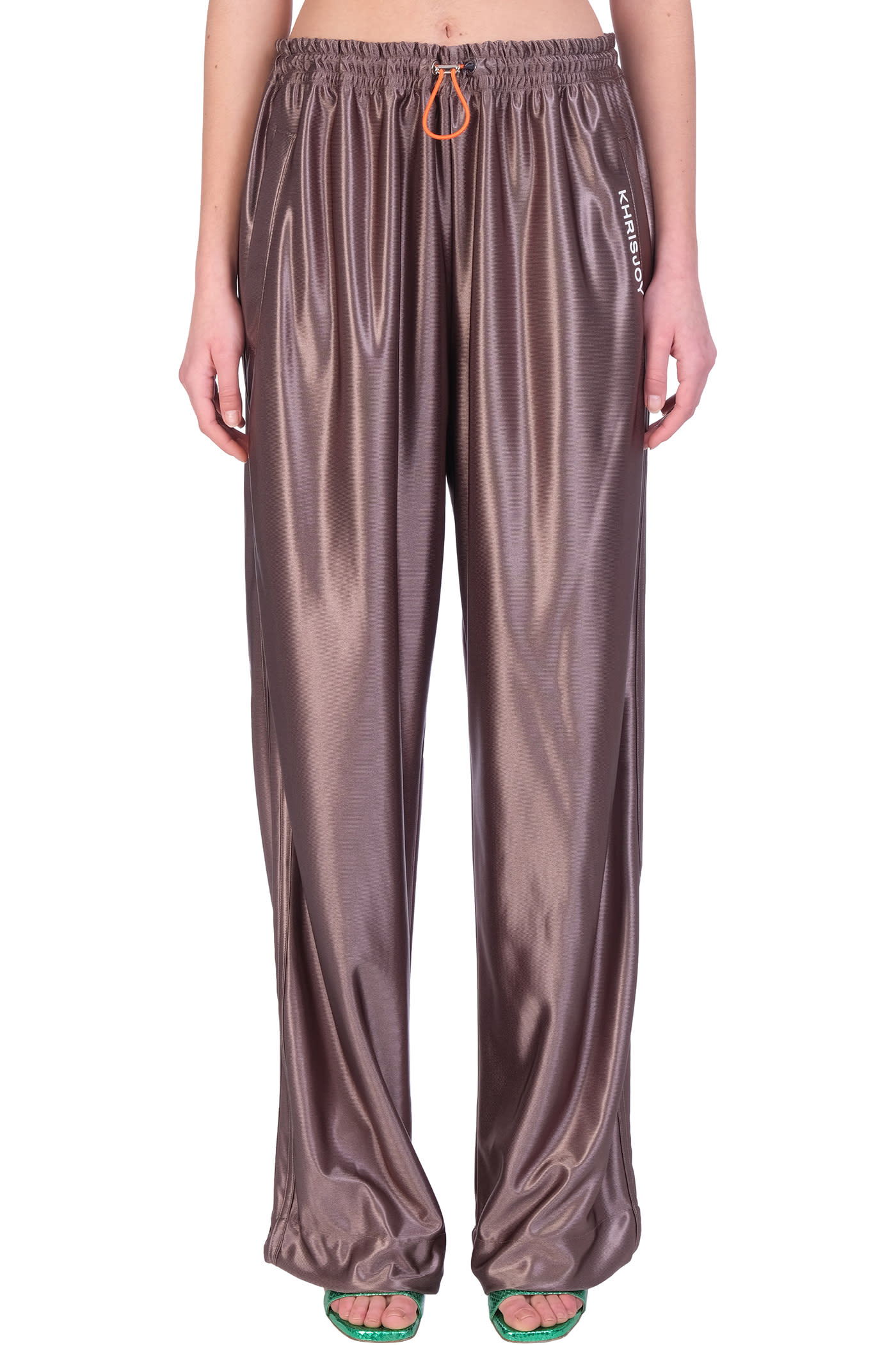 Khrisjoy Pants In Taupe Polyester