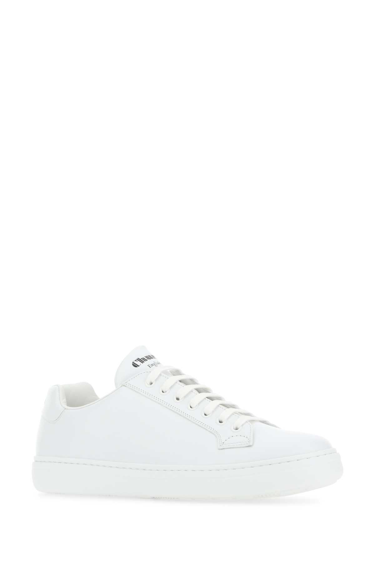 Church's White Leather Boland S Sneakers In F0abk