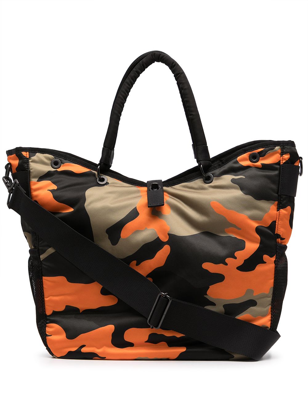 Porter Camo Print Logo Tote In Multi