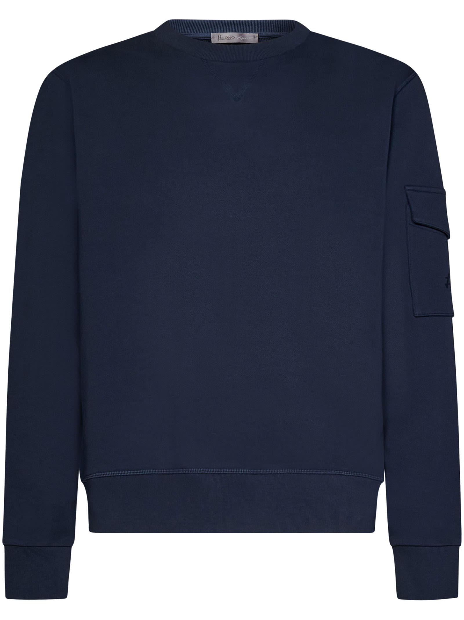 Herno Resort Sweatshirt In Blue
