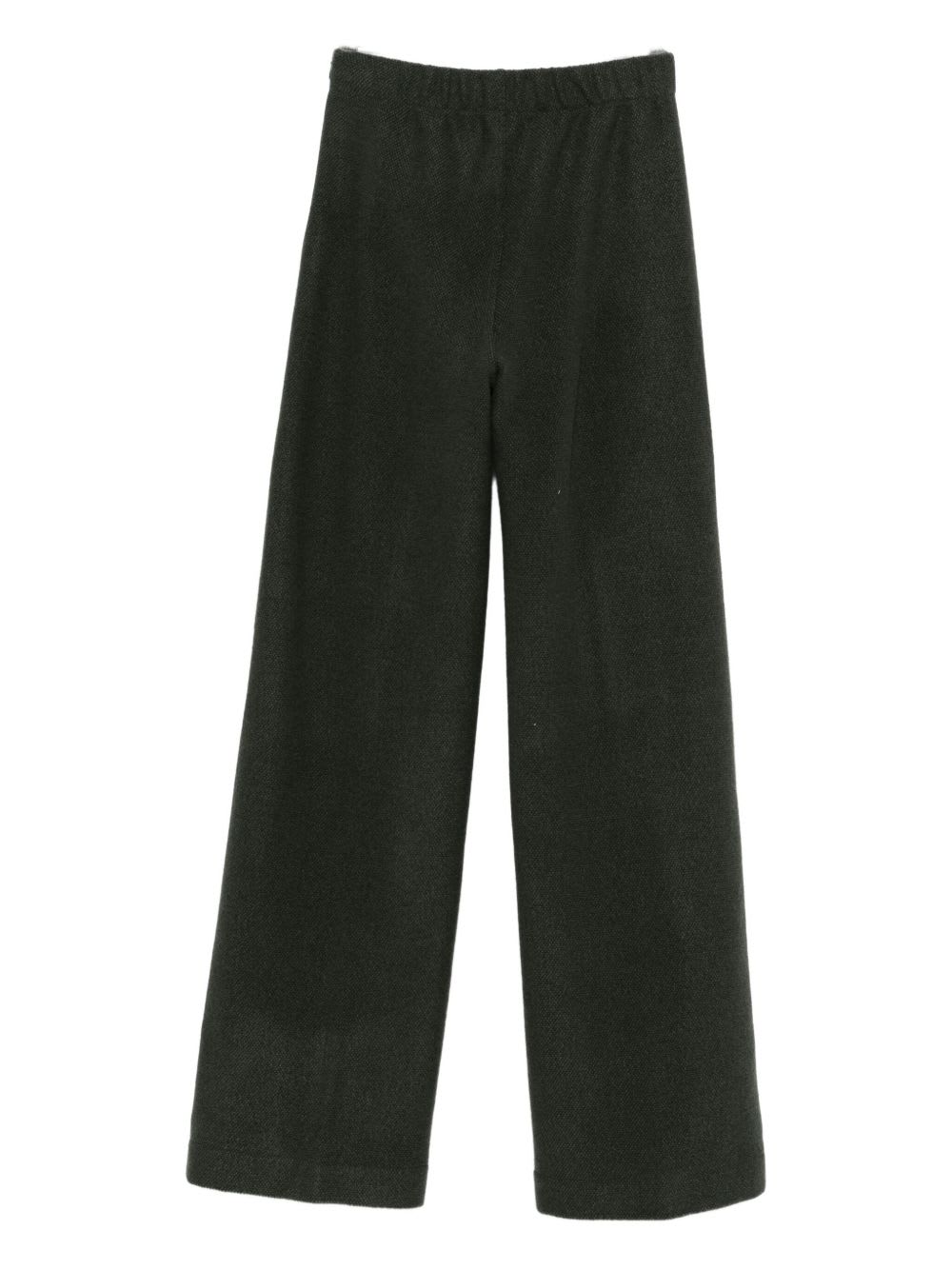 Bruno Manetti Elasticated-waist Trousers In Green