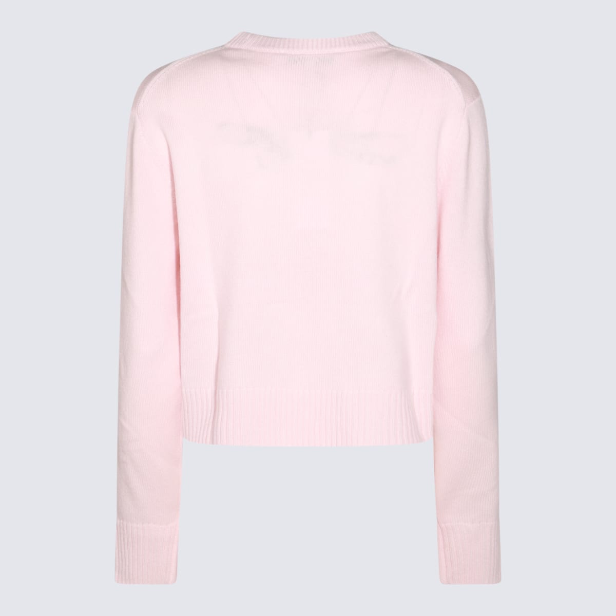 Shop Maison Kitsuné Pink Cotton Sweatshirt In Light Pink