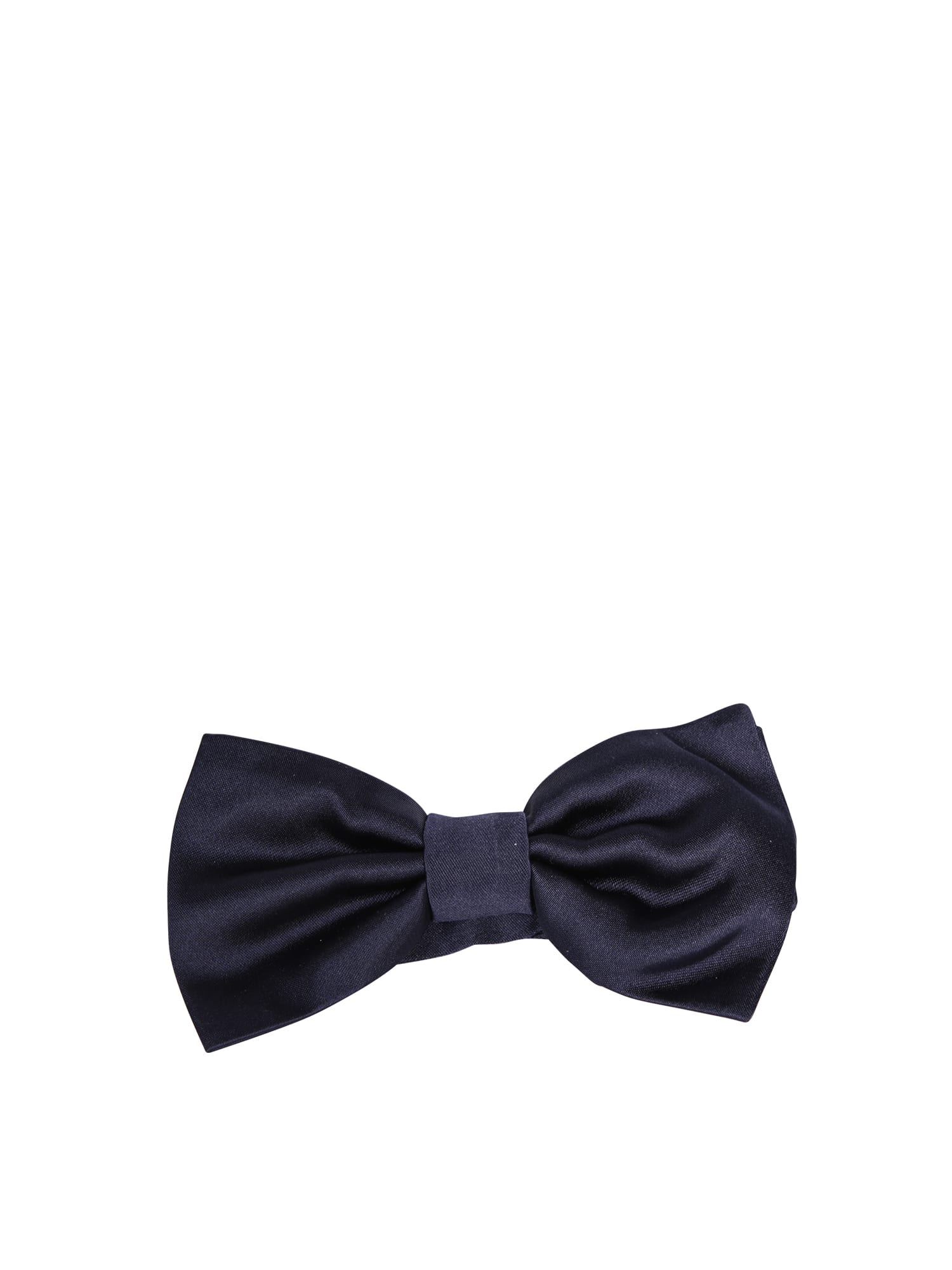 Silk Blue Bow Tie