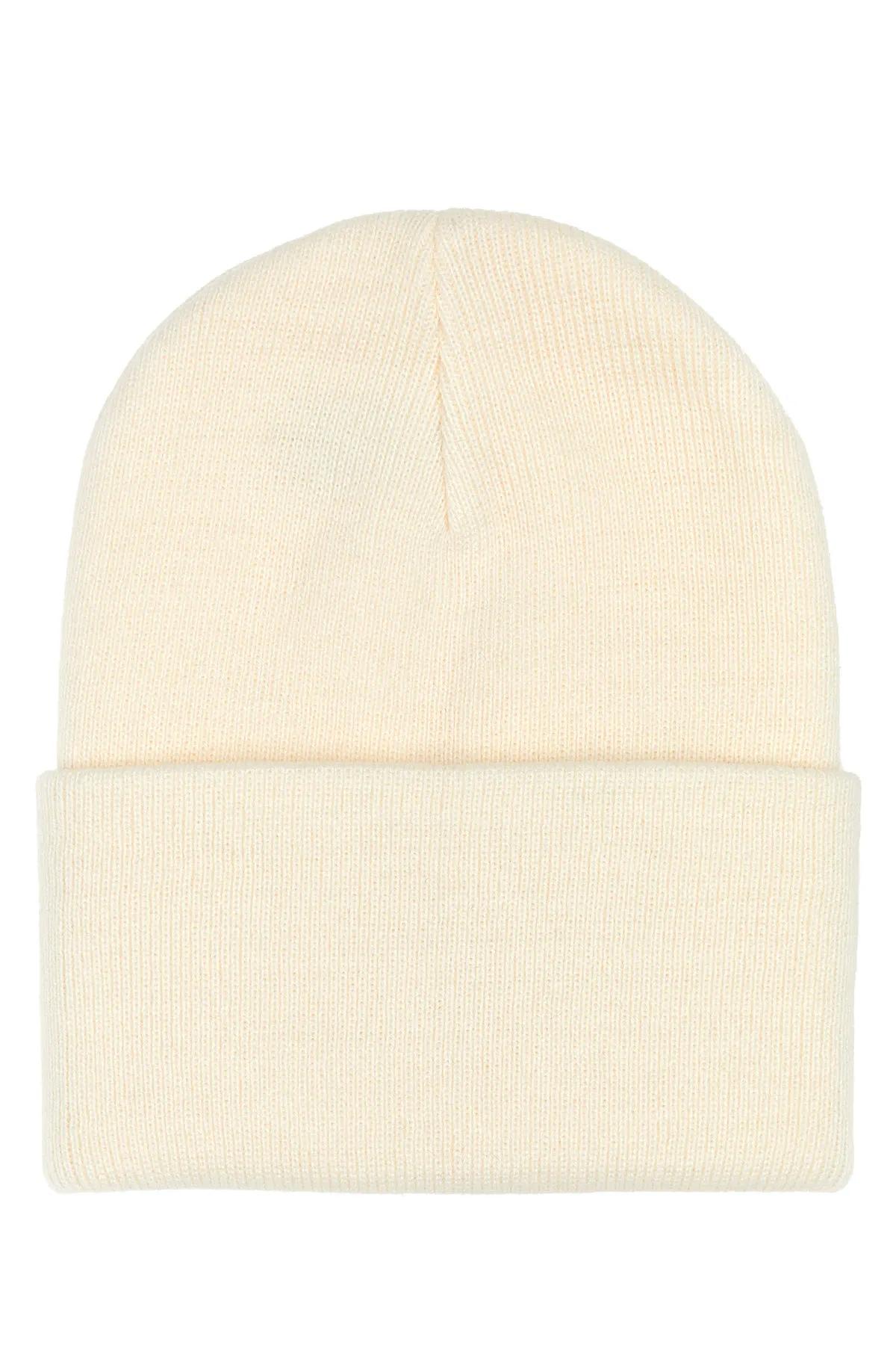 Carhartt Wip White Acrylic Watch Hat In White