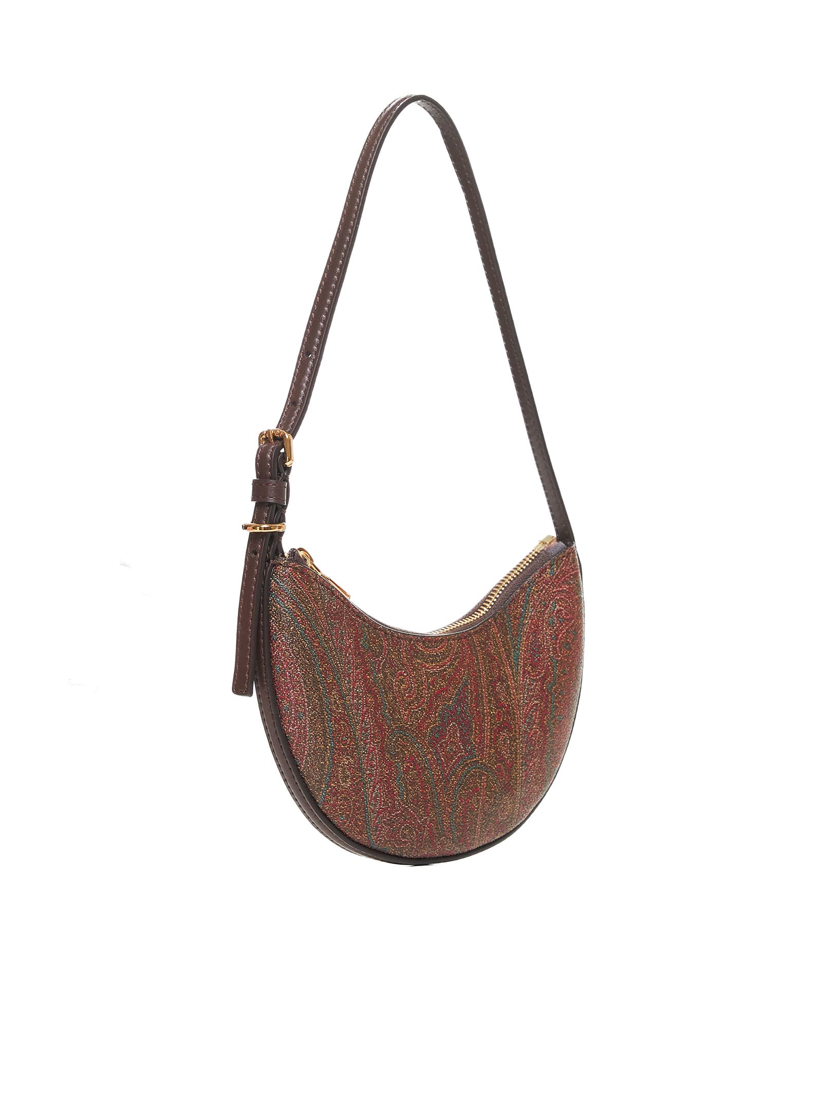 Shop Etro Shoulder Bag In Marrone 2