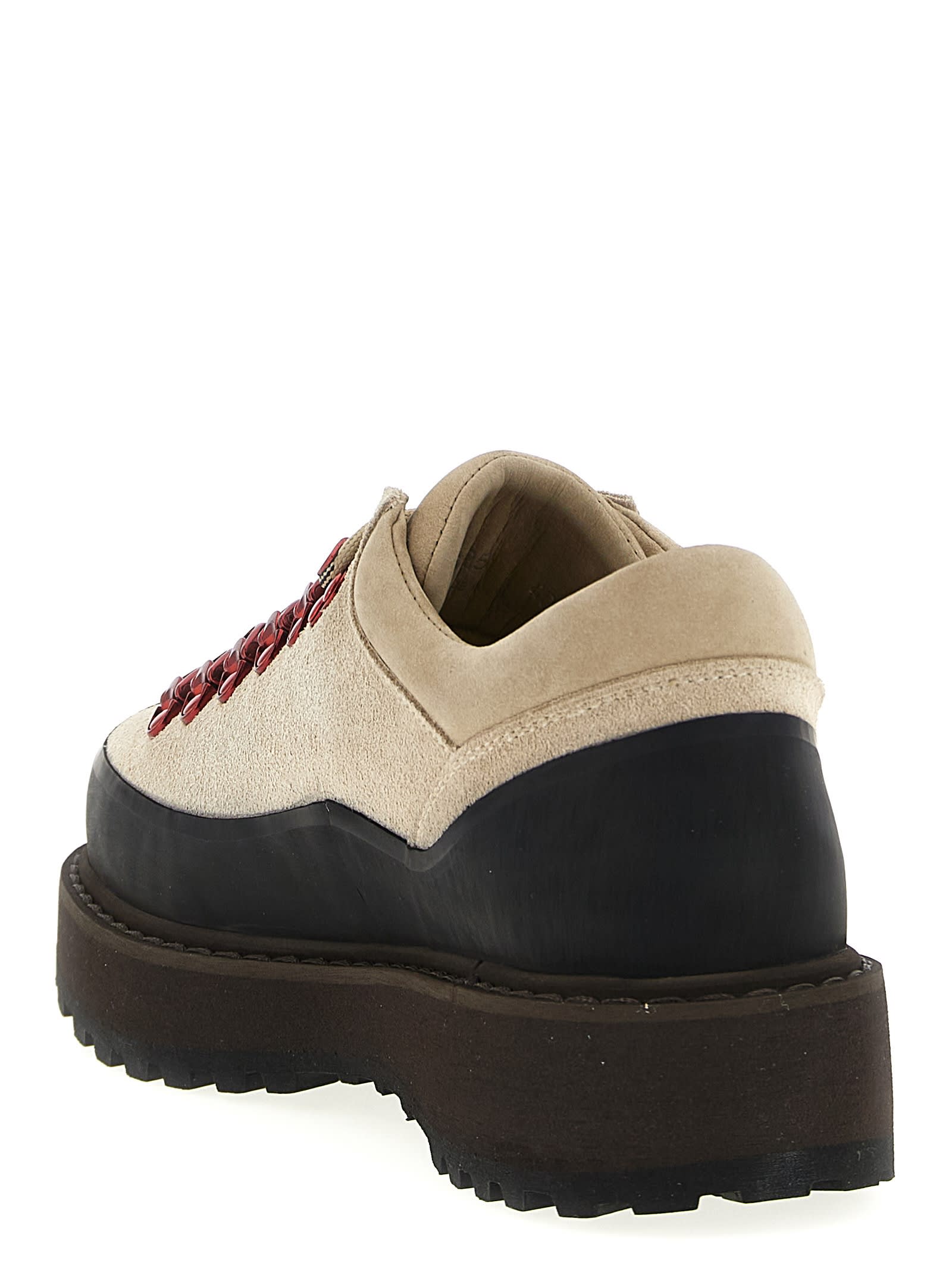 Diemme Cornaro Due Gomma Ankle Boots In Neutral